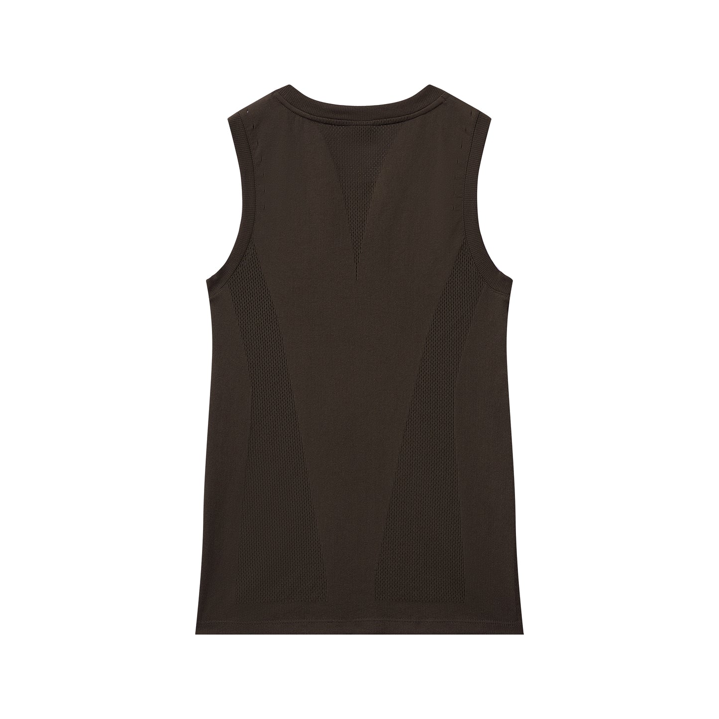 Seamless Openwork Vest & Long Sleeve Top