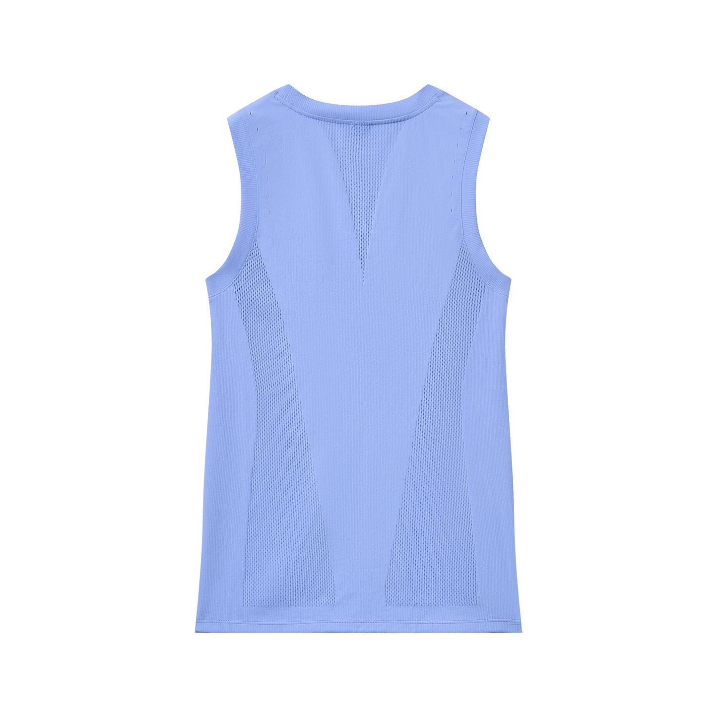 Seamless Openwork Vest & Long Sleeve Top