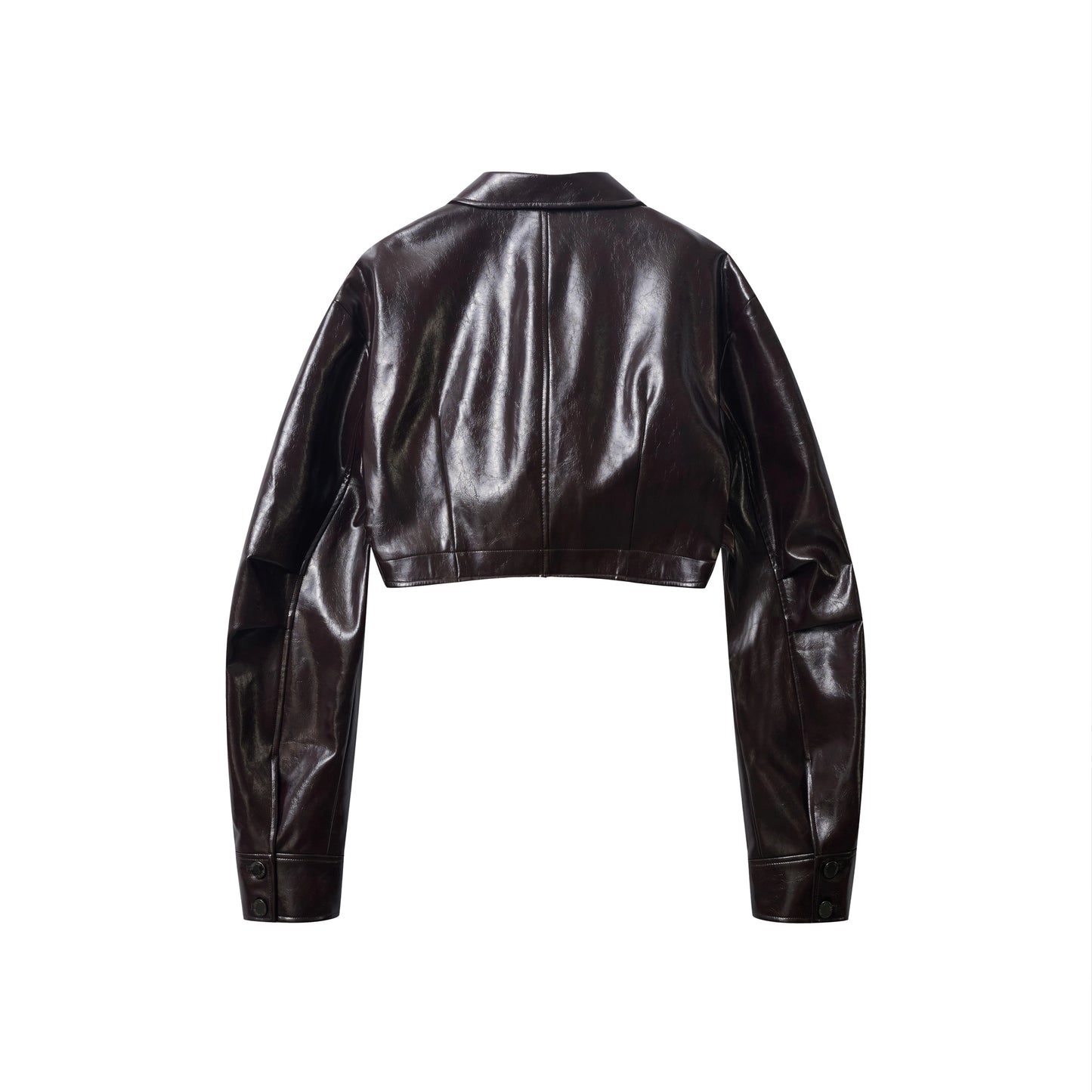 Short Glossy PU Jacket