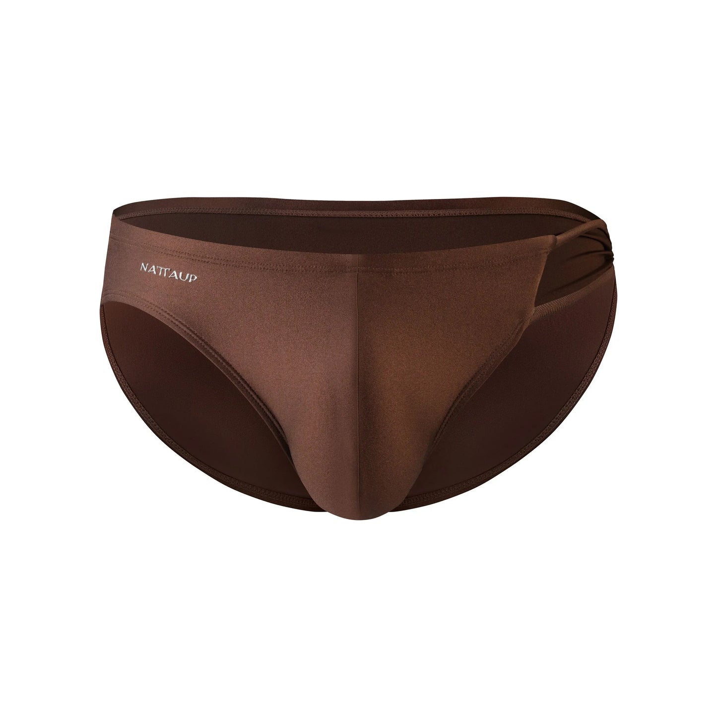 Side Drawstring Swim Brief (Golden Brown)