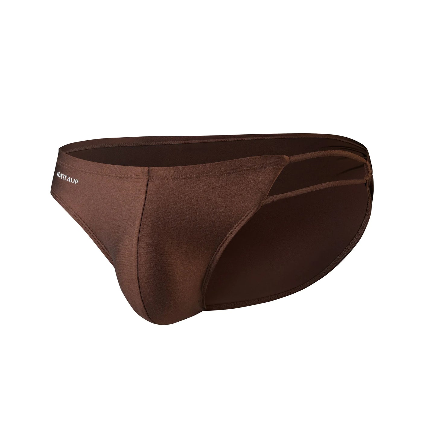 Side Drawstring Swim Brief (Golden Brown)