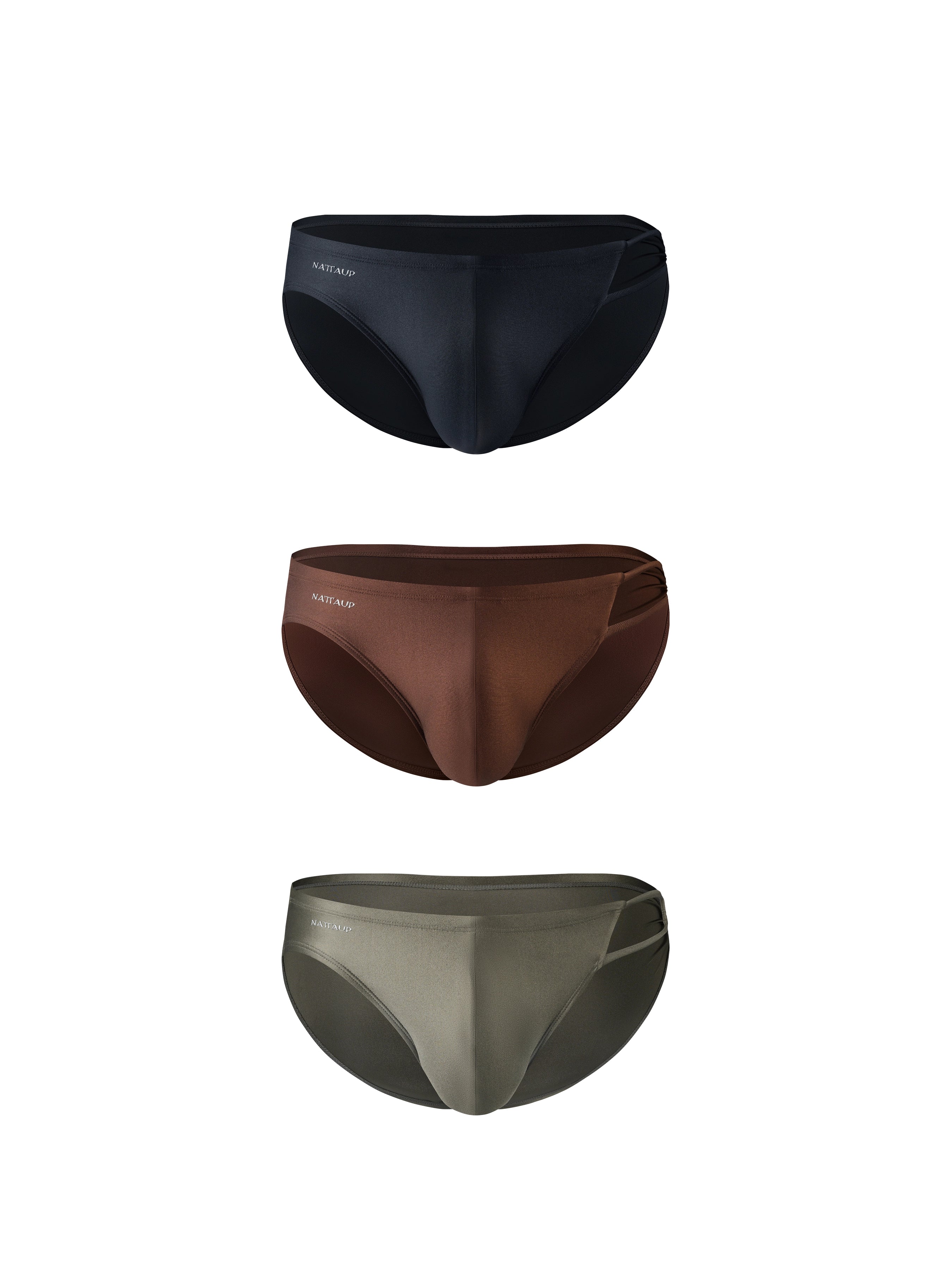 Side Drawstring Swim Brief Set