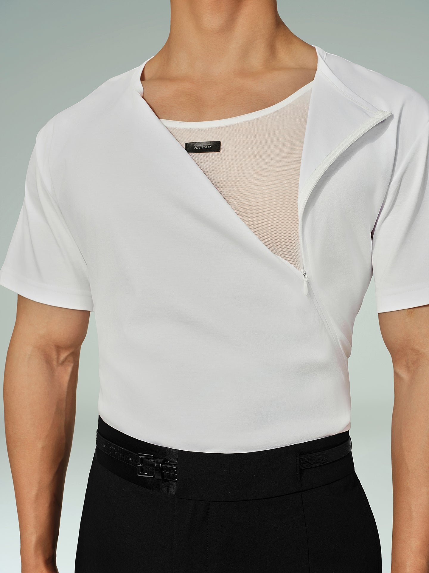 Side-Zip T-Shirt Bundle (B&W)