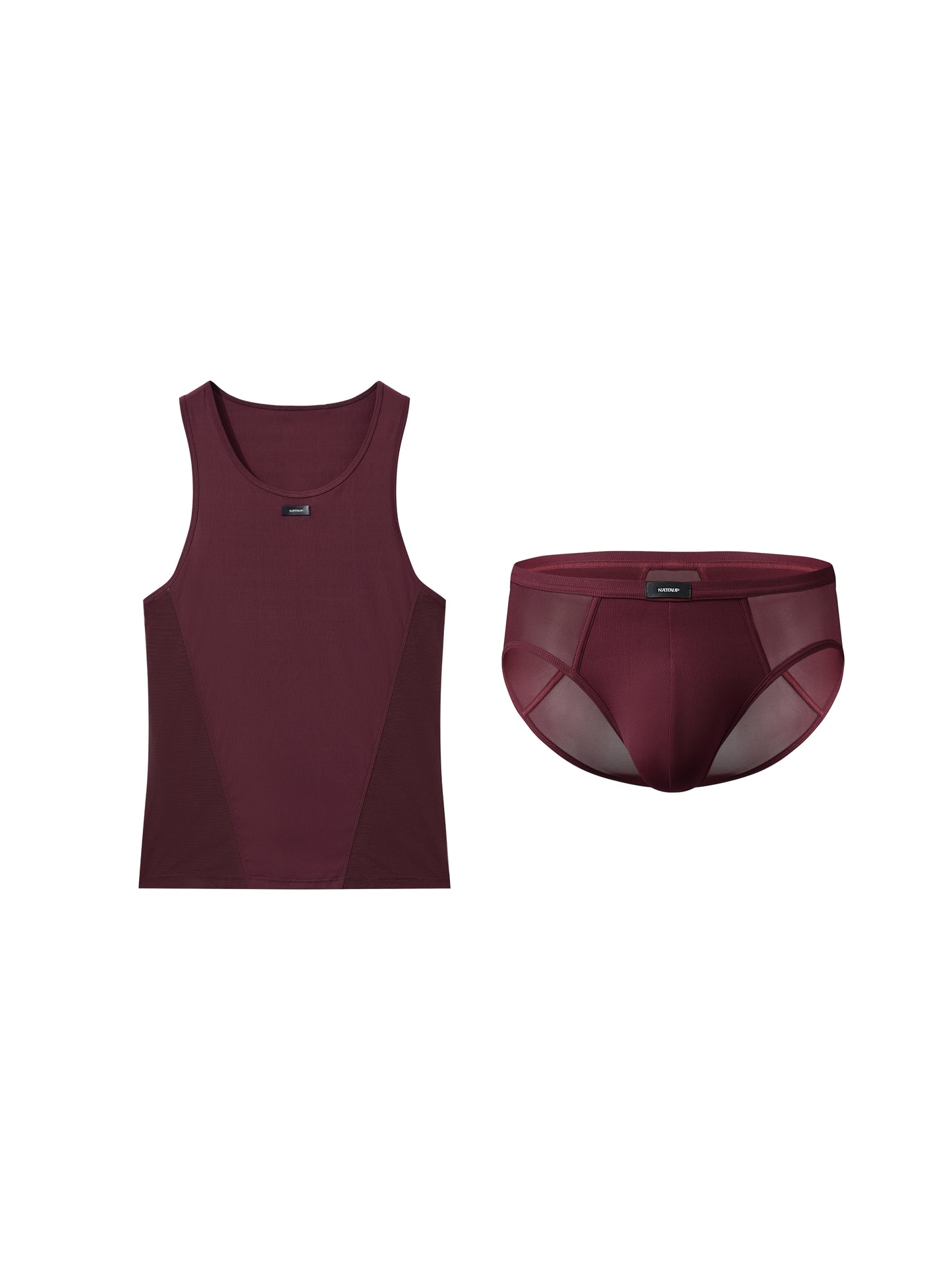 Sleep Mesh Vest & Brief Set