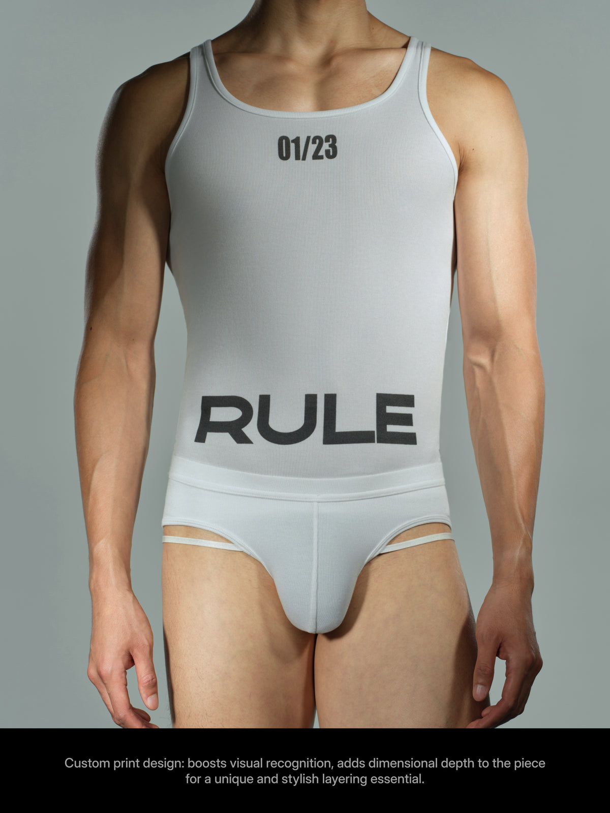 Slogan Print Tank — image 5