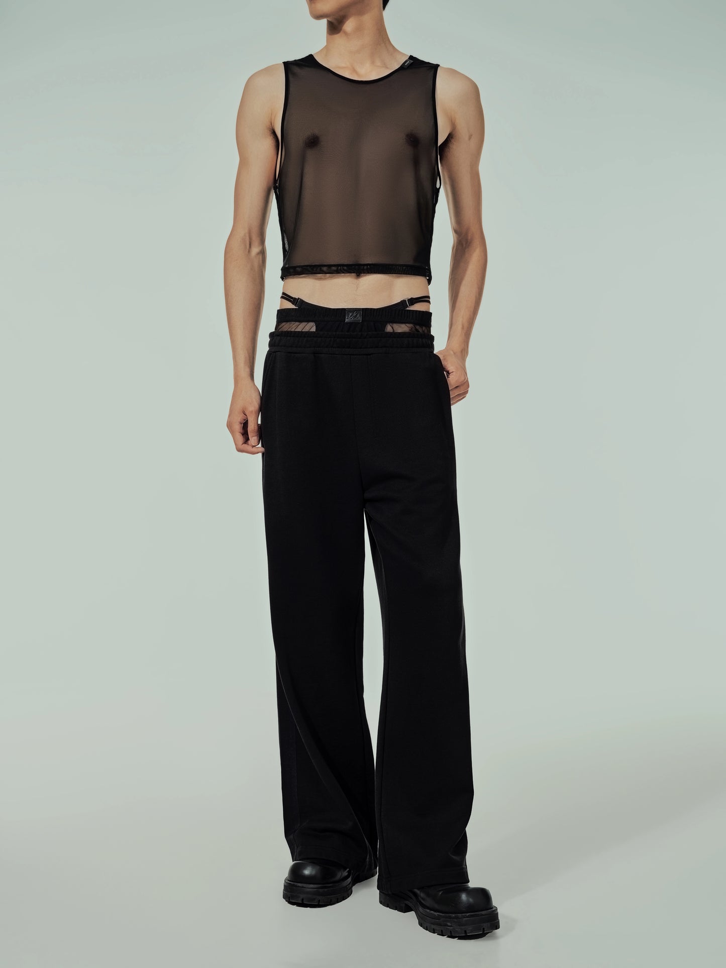 Snap Brief & Double-Strap Side Belt