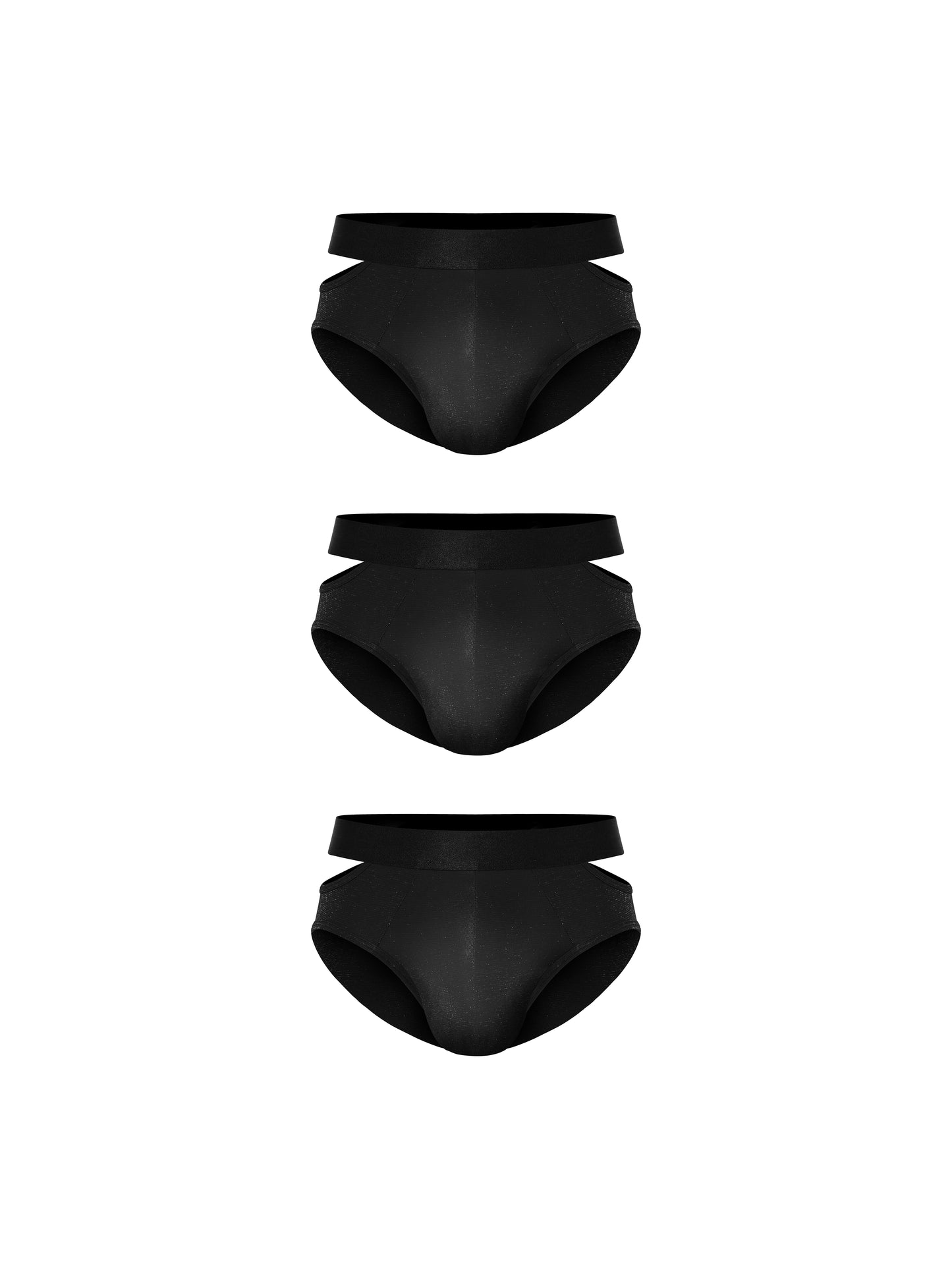 Sparkling Mid-Rise Brief-3 Pack