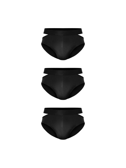 Sparkling Mid-Rise Brief-3 Pack