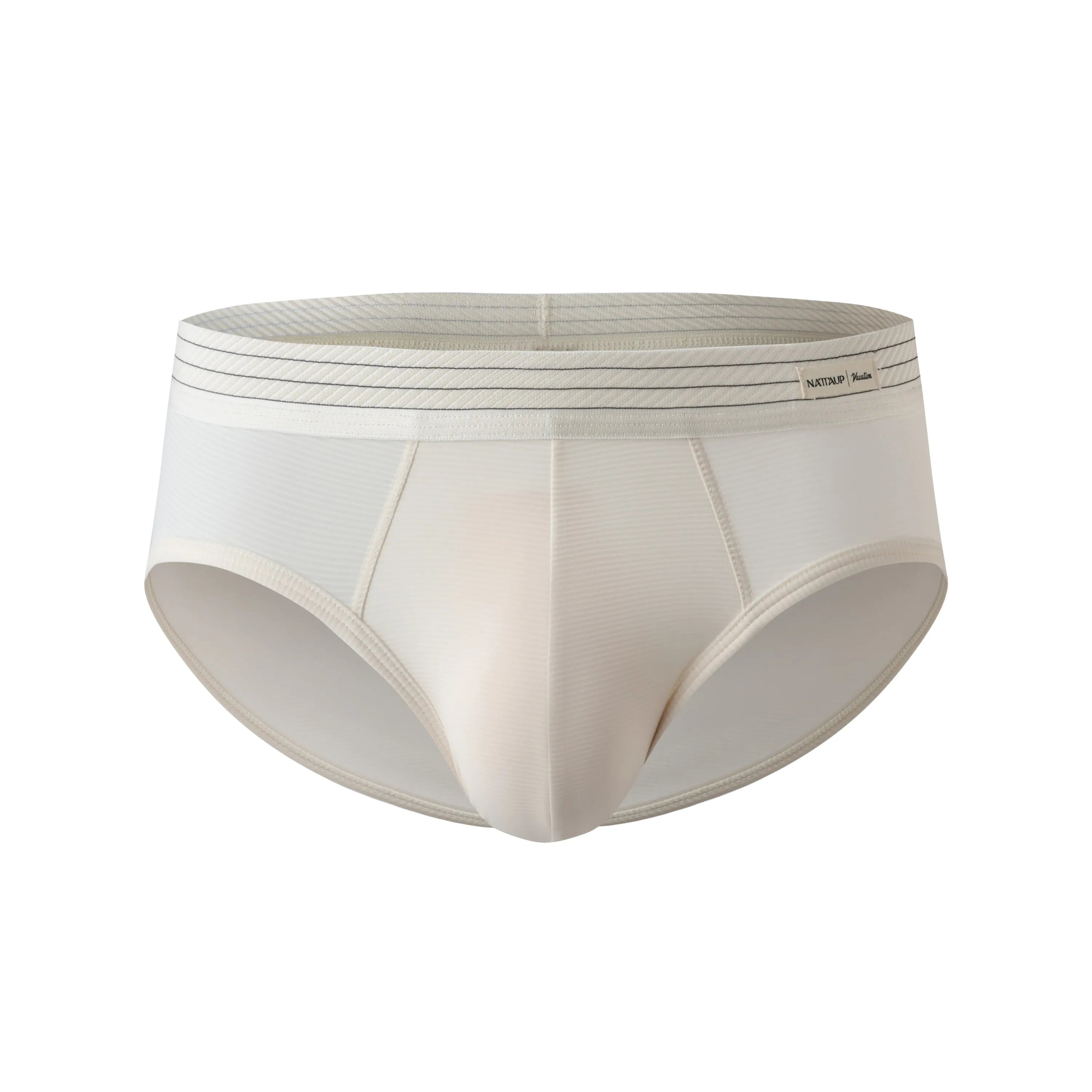 Striped Brief (Sand White)