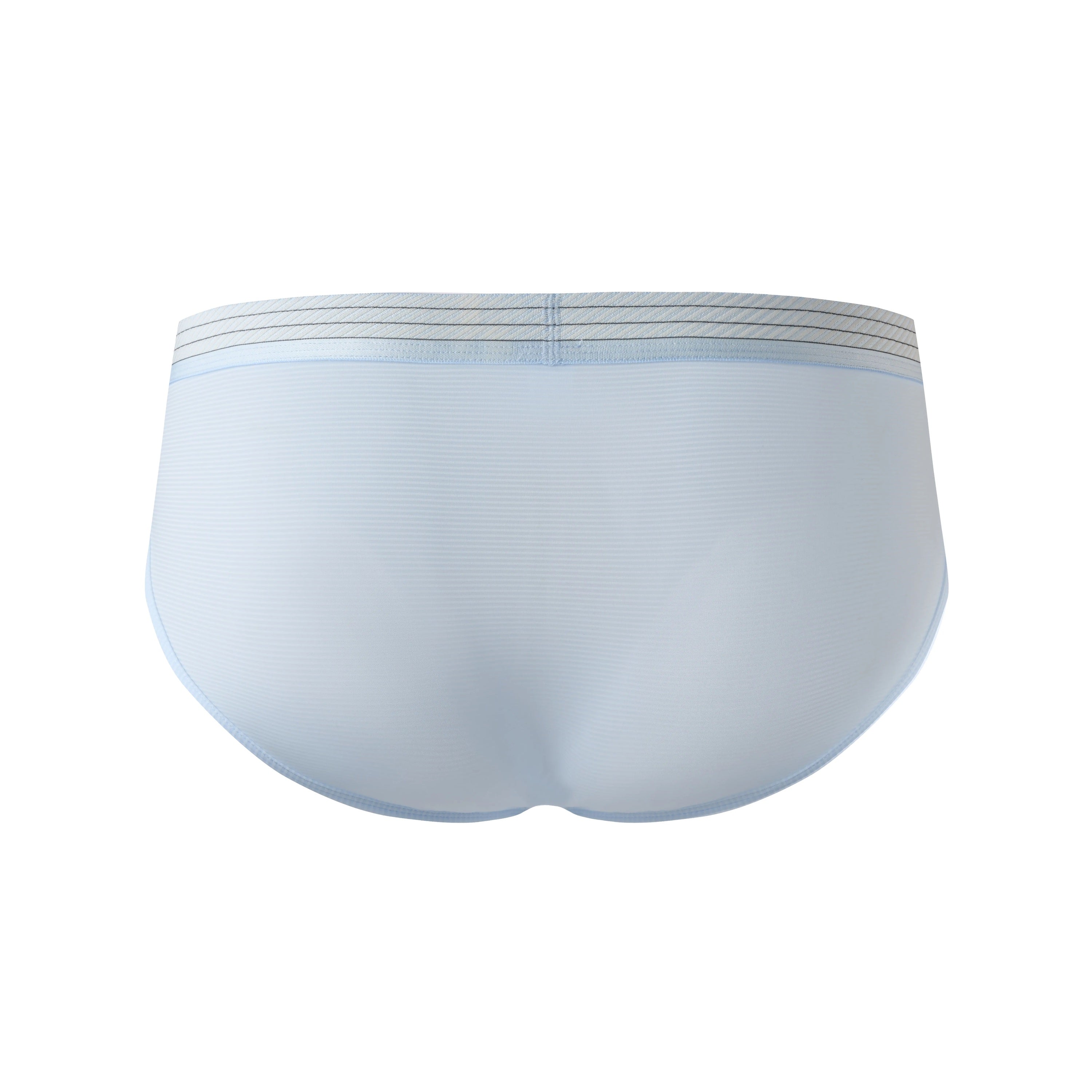 Striped Briefs*2 (Sand White+Shoal Blue)