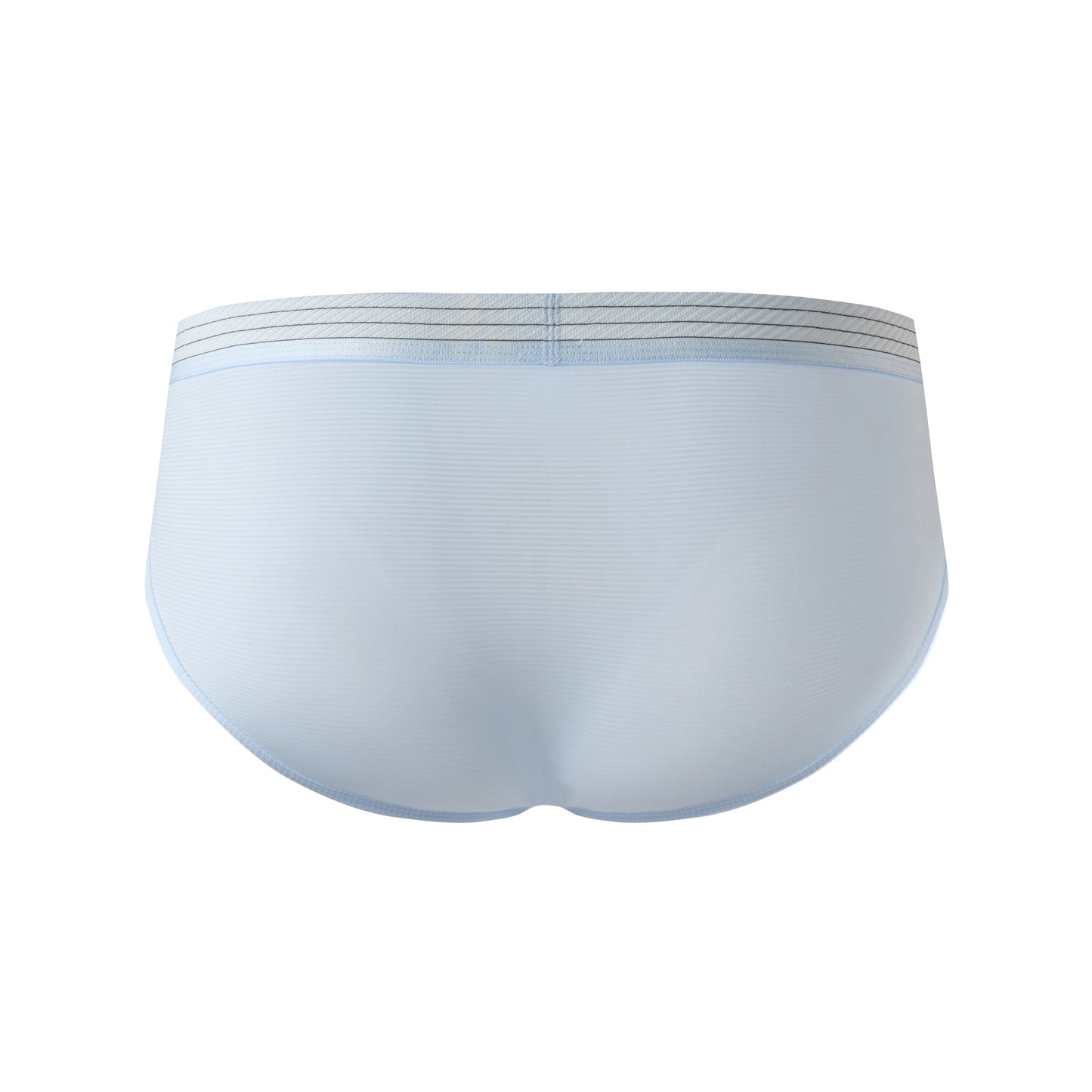 Striped Briefs*2 (Sand White+Shoal Blue)