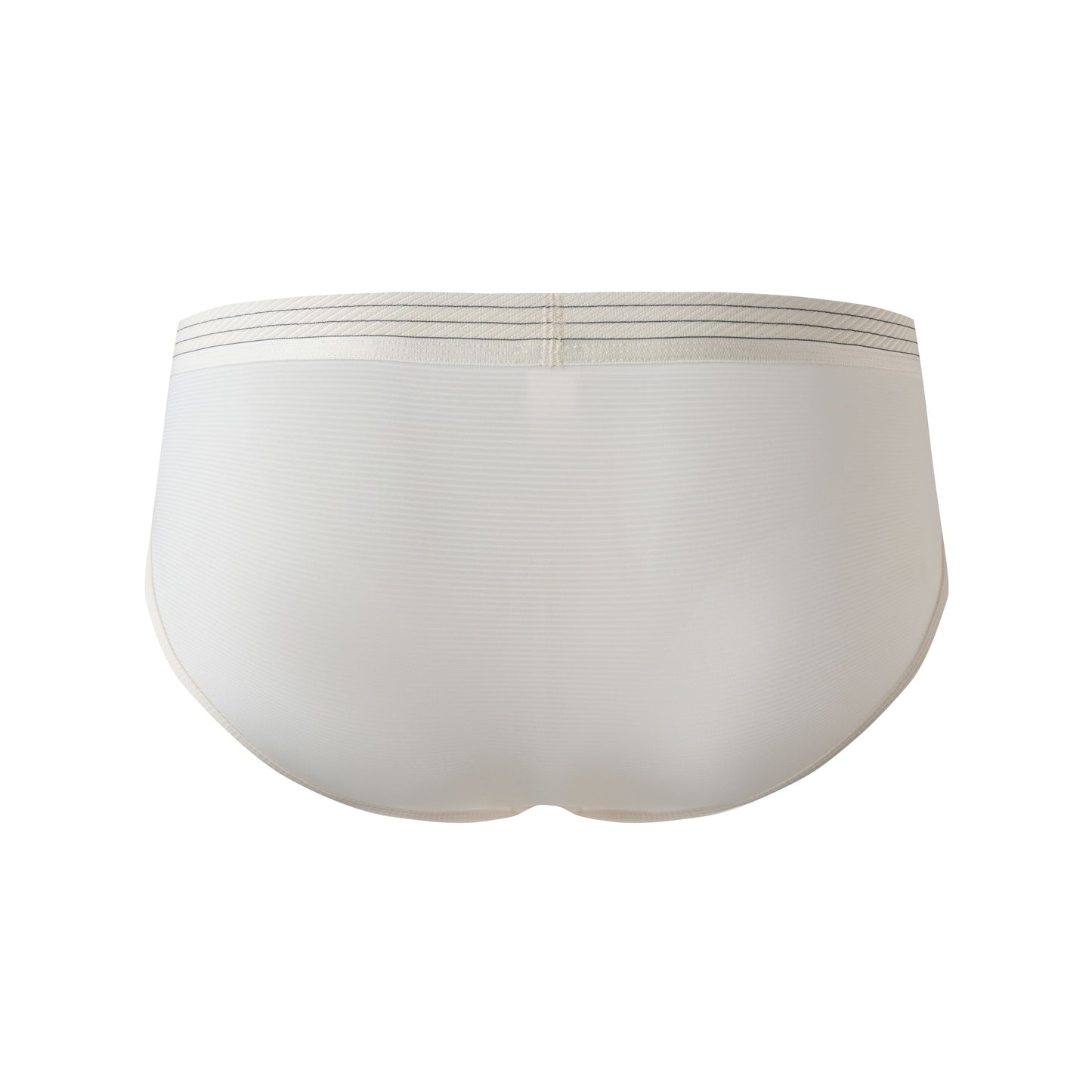 Striped Briefs*2 (Sand White+Shoal Blue)