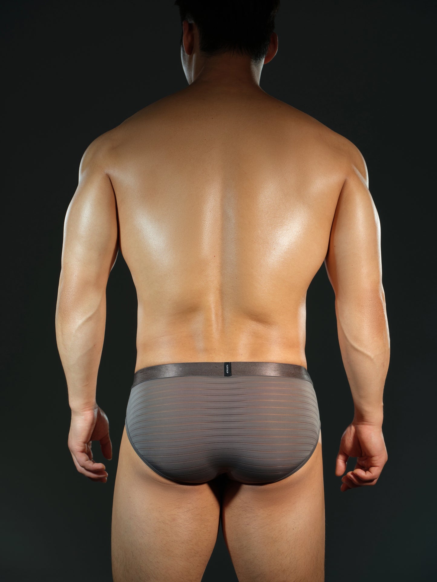 Striped Panel Brief