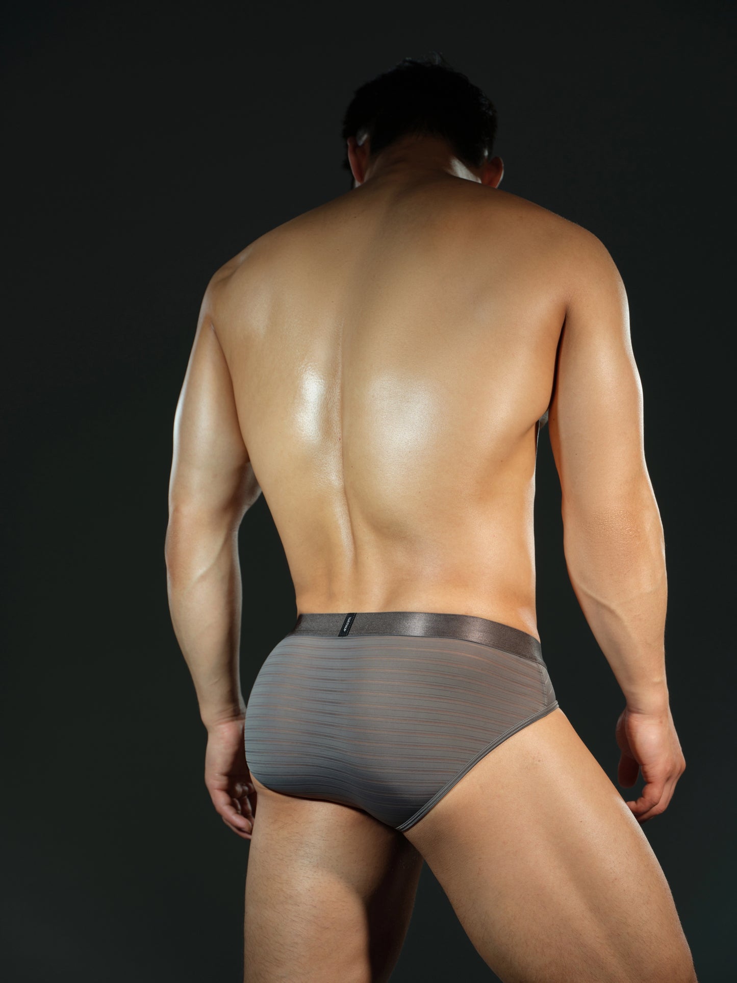 Striped Panel Brief