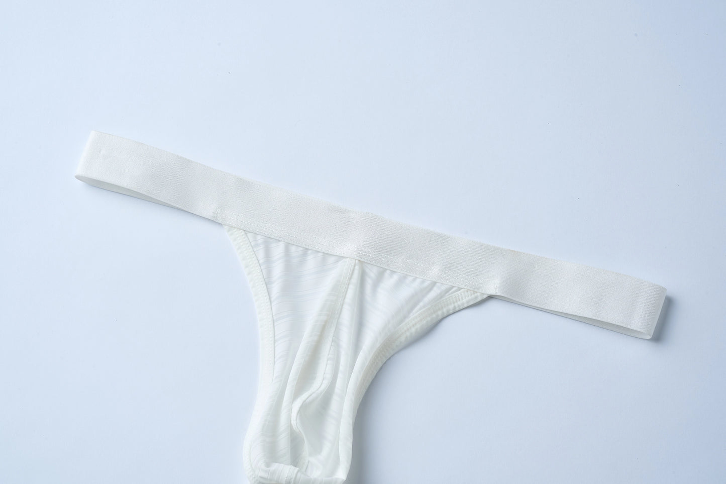 Striped Panel Thong