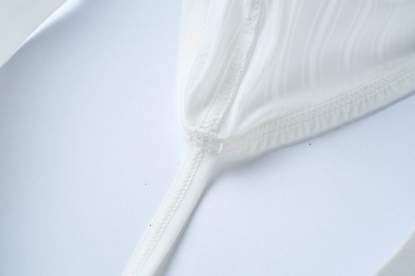 Striped Panel Thong