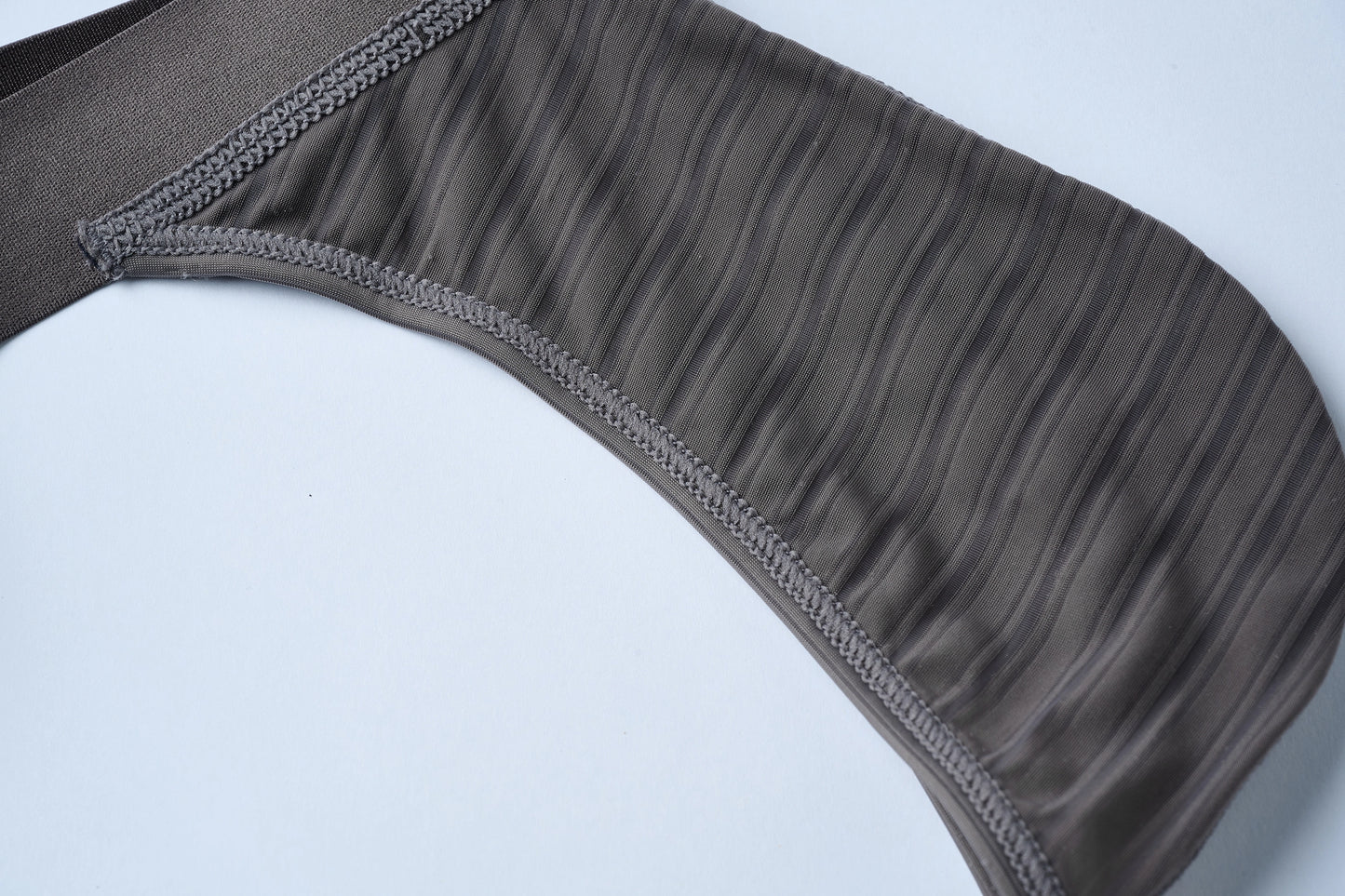 Striped Panel Thong