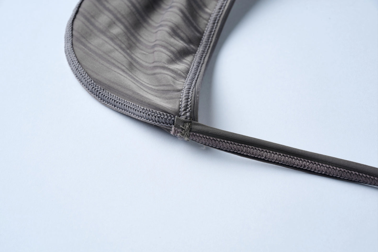 Striped Panel Thong