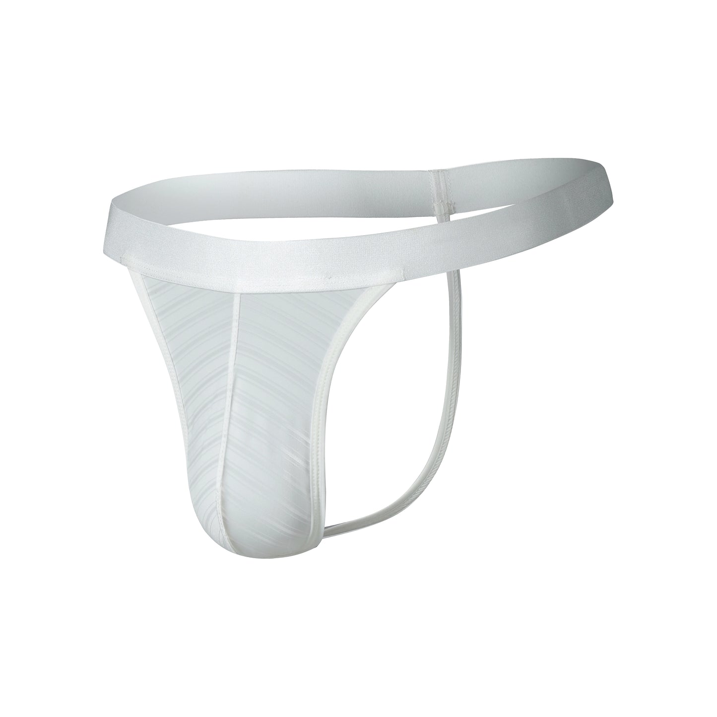 Striped Panel Thong