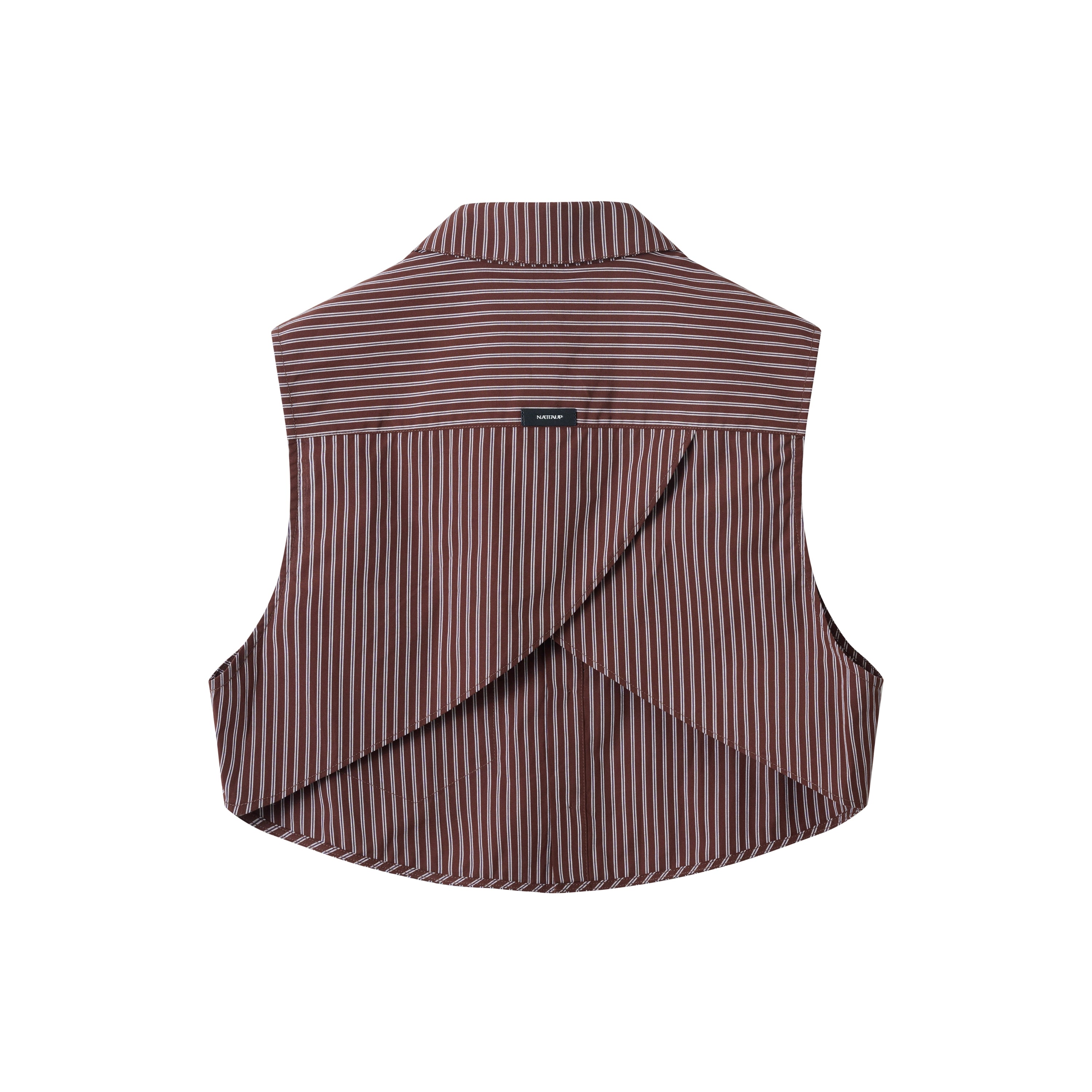 Striped Shirt Vest