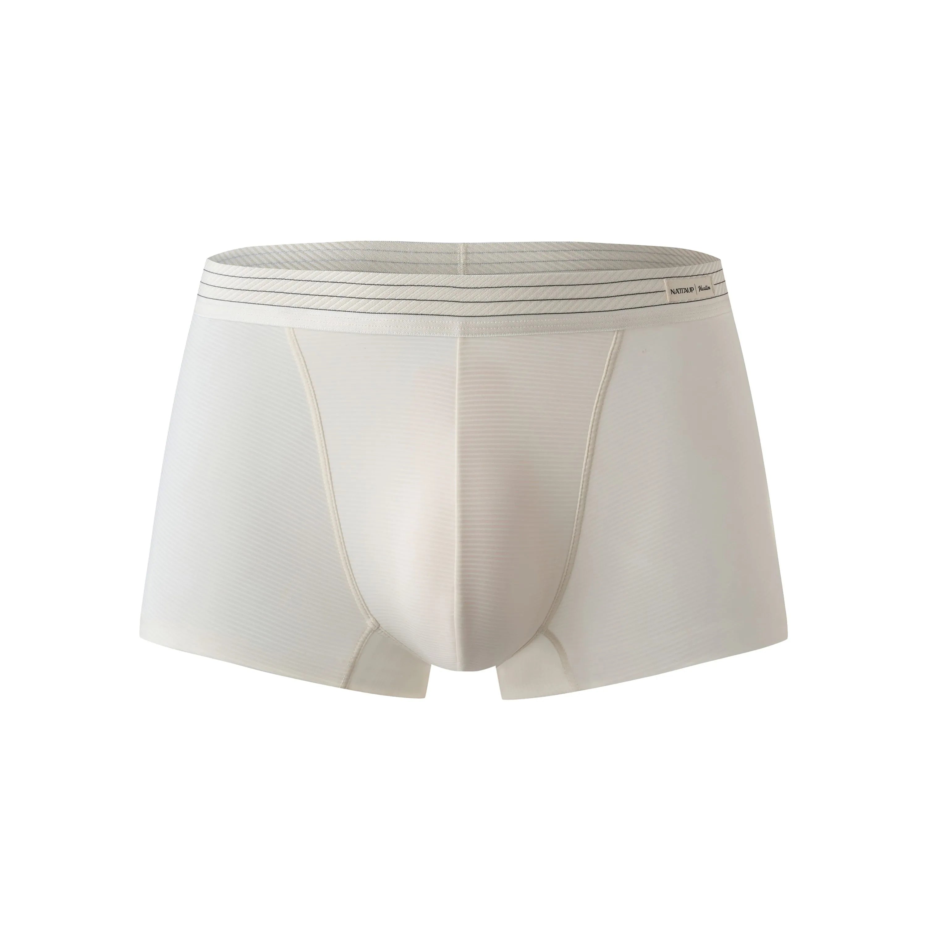Striped Trunk & Brief (Sand White)