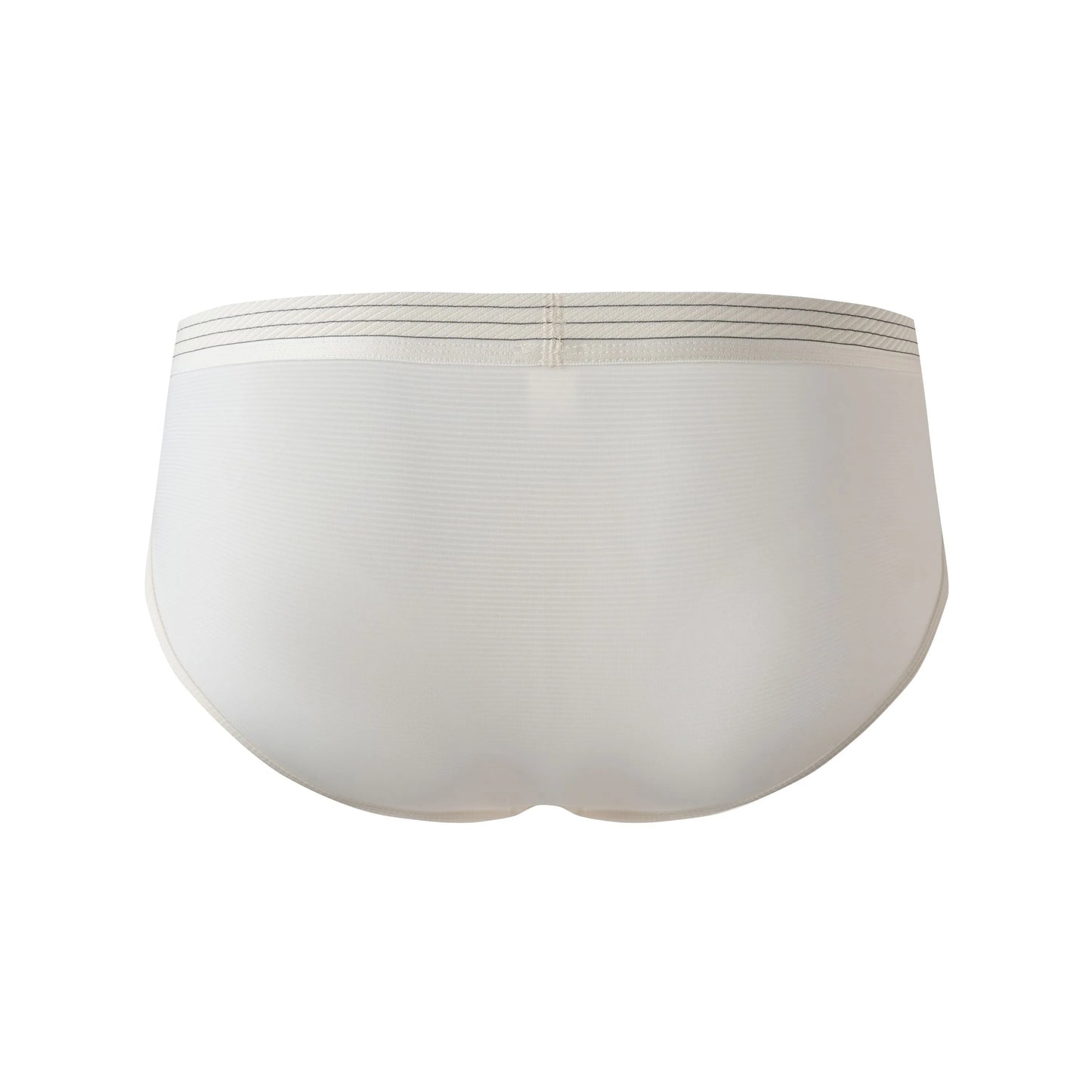 Striped Trunk & Brief (Sand White)
