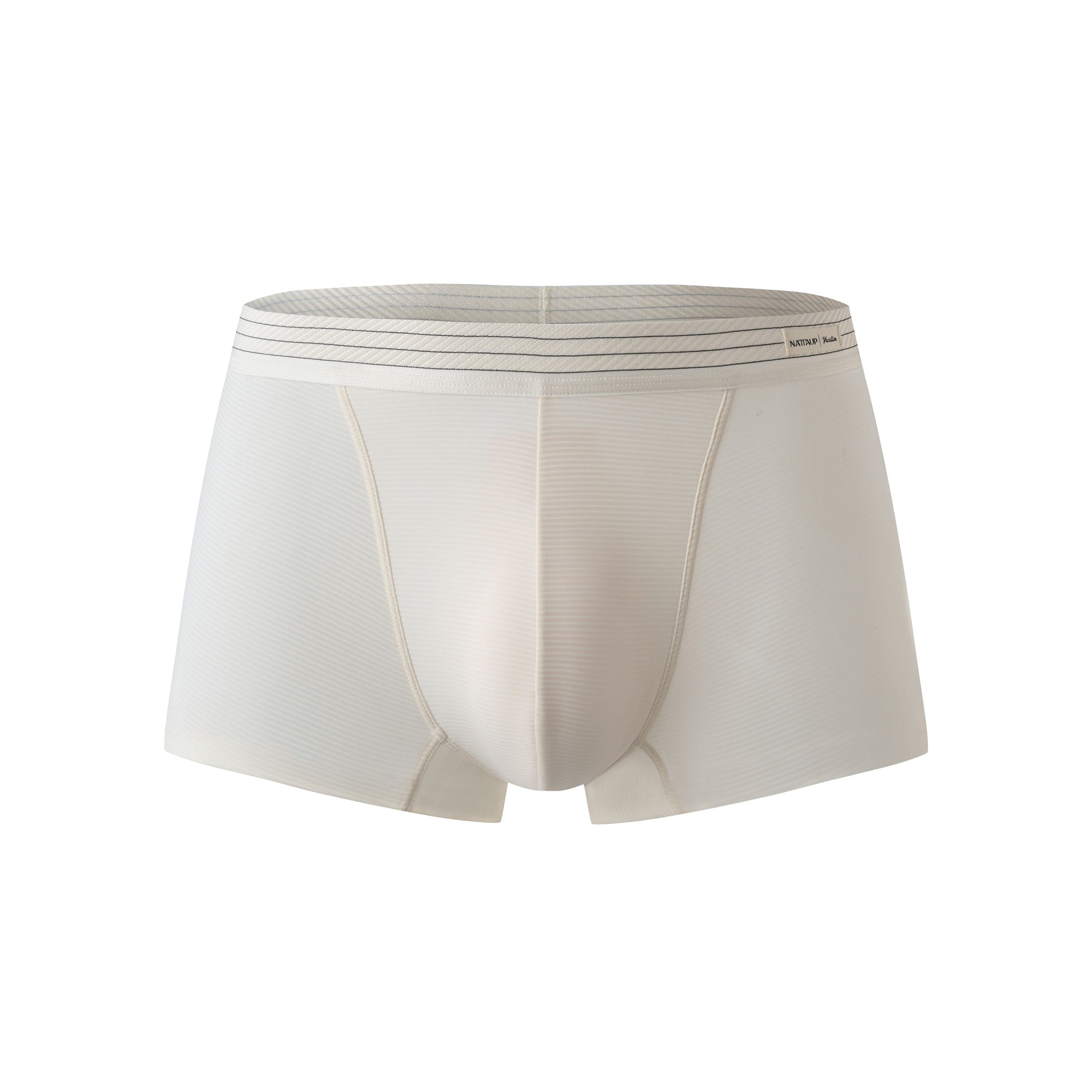 Striped Trunks*2 (Sand White+Shoal Blue)