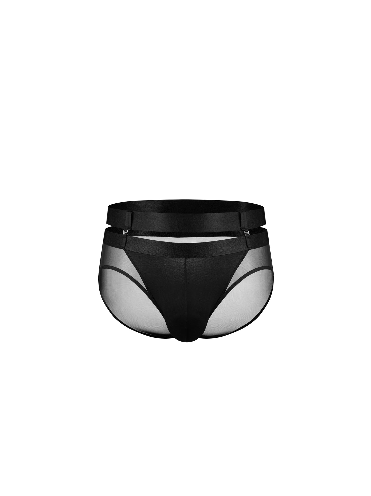 FB Mesh Brief with Belt Accessories