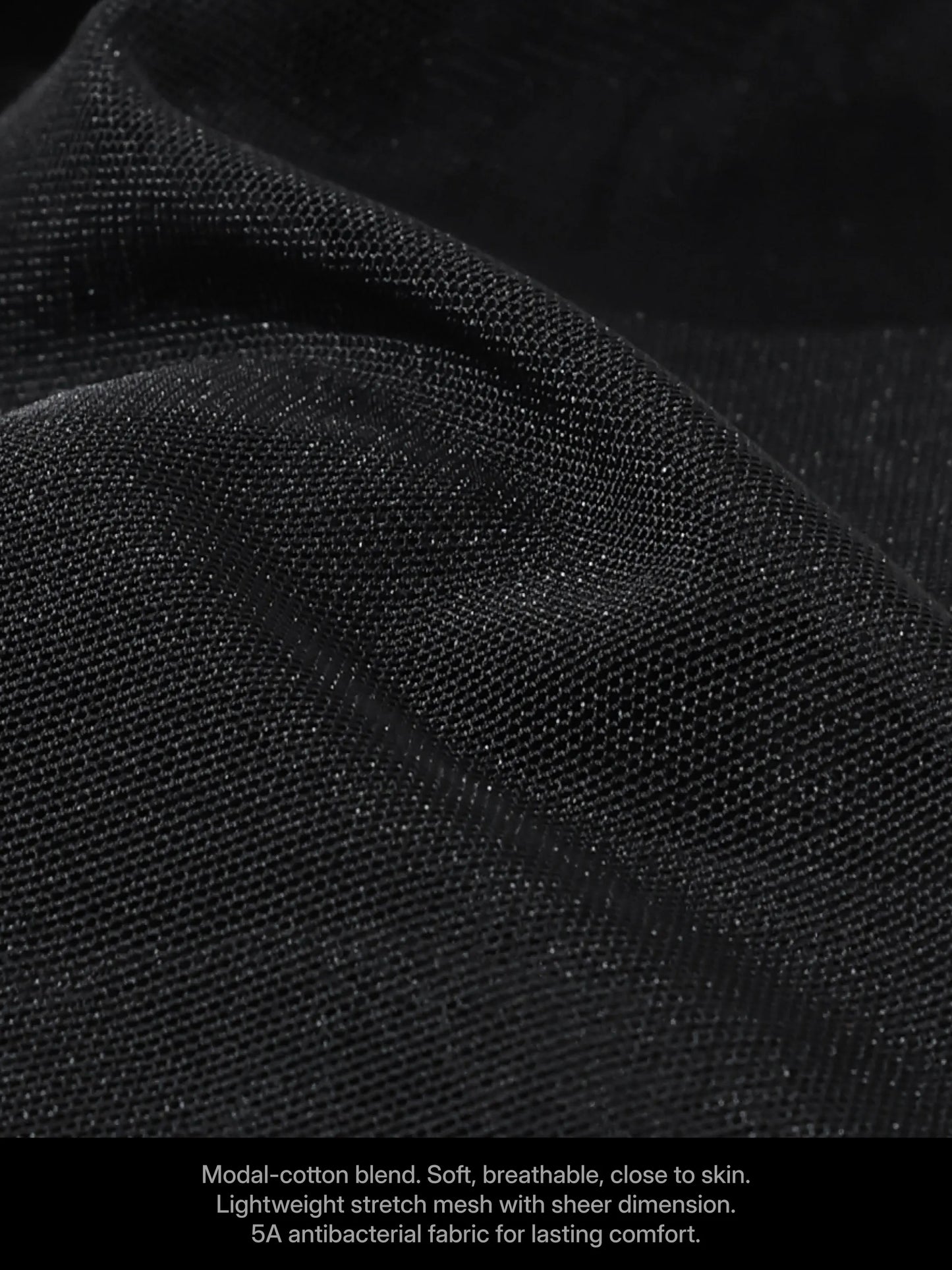 Full-Band Mesh Brief with Interchangeable Belt Accessories