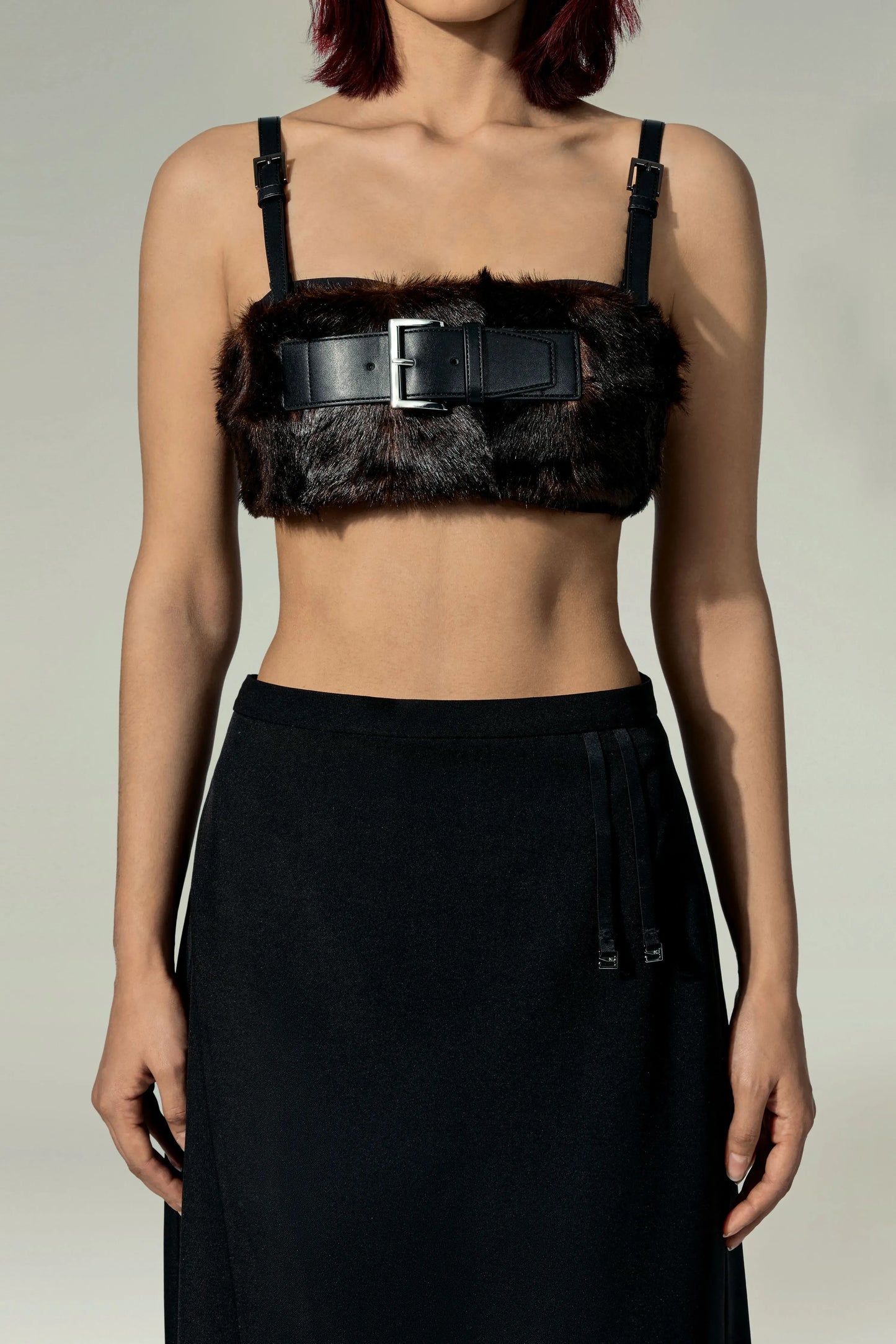 Sustain Series - Faux Fur Tube Top