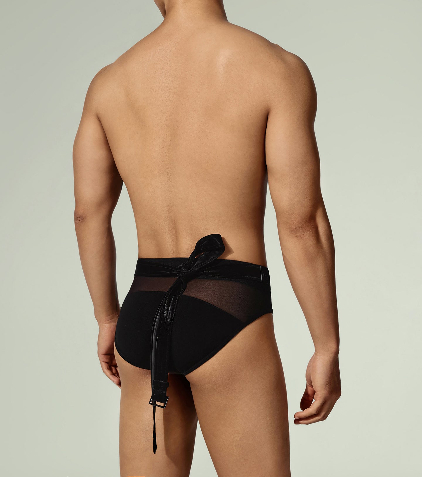 Sustain Series-PB Brief & Faux Leather Belt