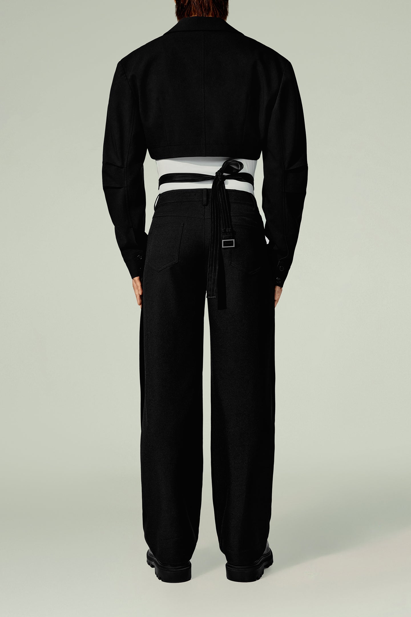 Sustain Series-PB Brief & Faux Leather Belt