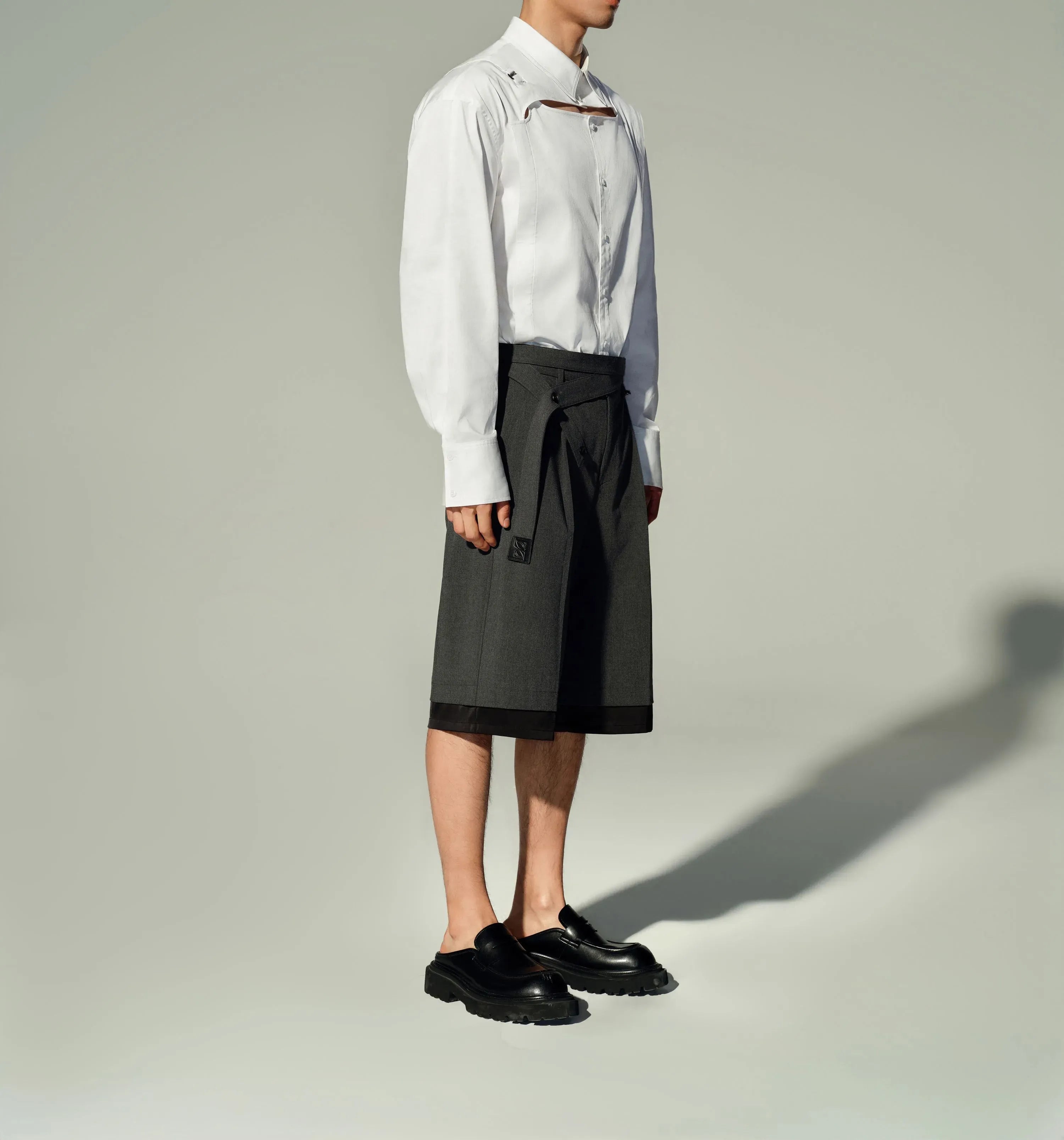 Sustain Series - Cut-Out Long-Sleeve Shirt
