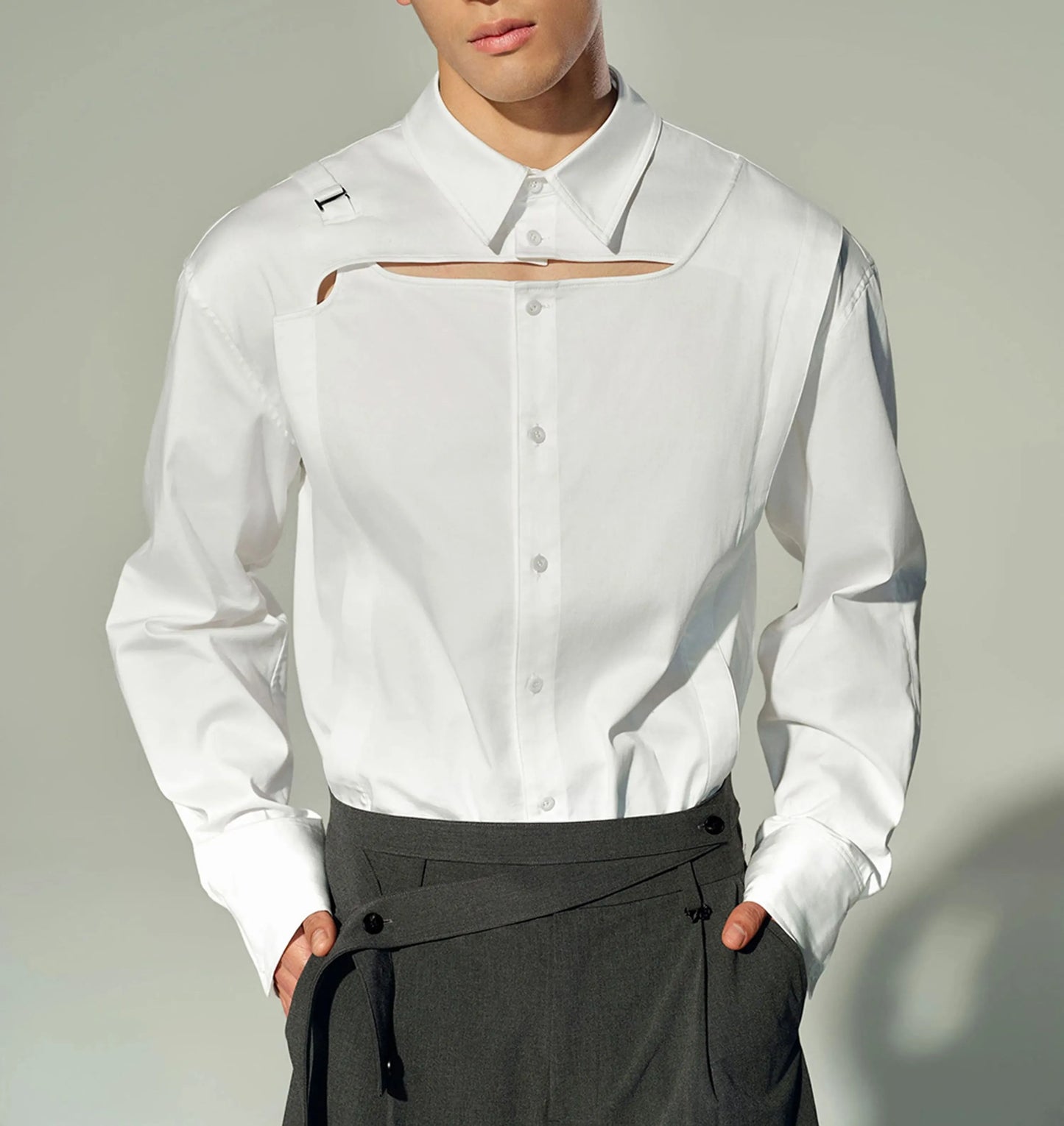 Sustain Series - Cut-Out Long-Sleeve Shirt