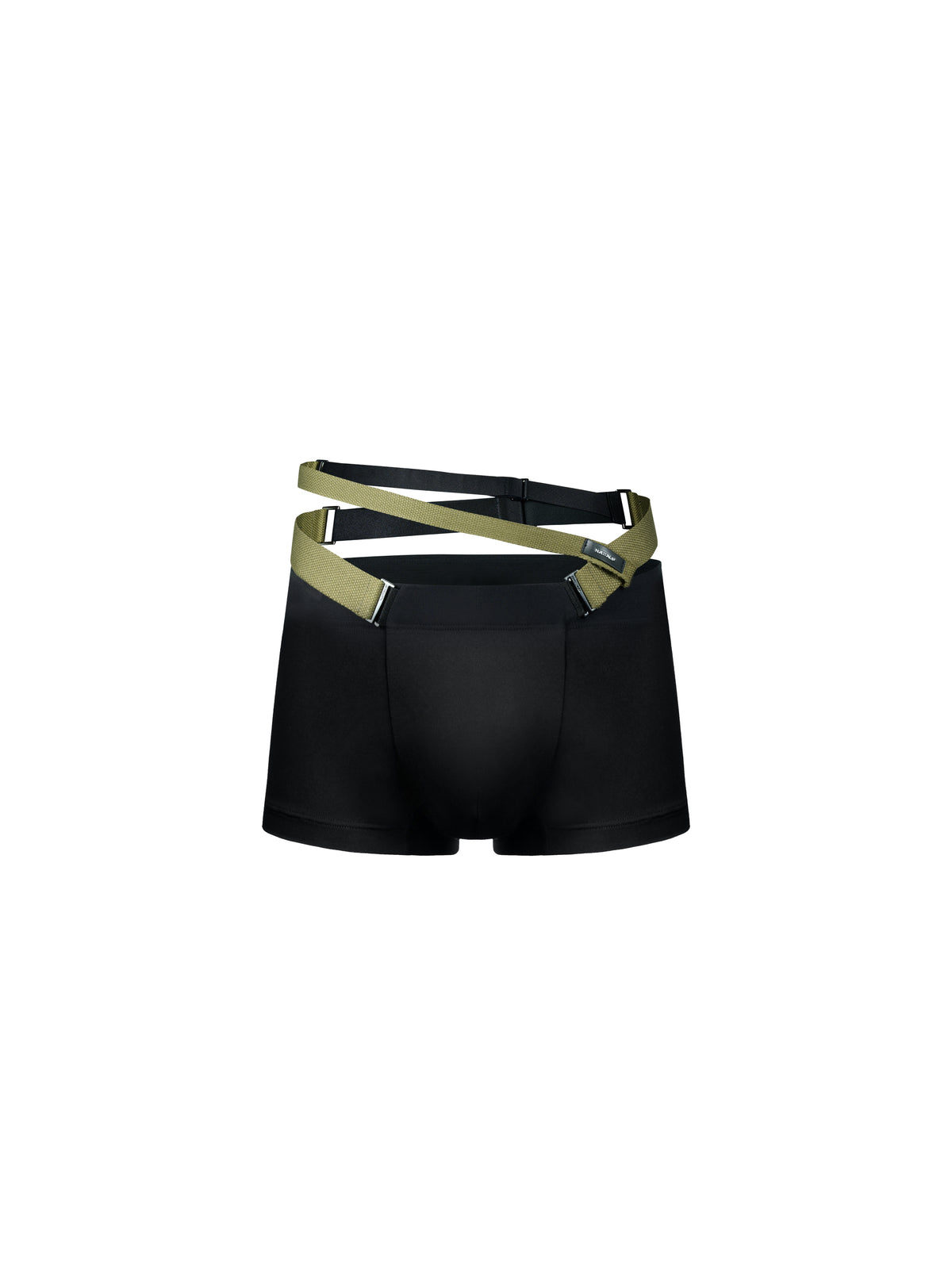 Techwear Wide Strap Half-Wrap Accessory & Partial Band Underwear Set