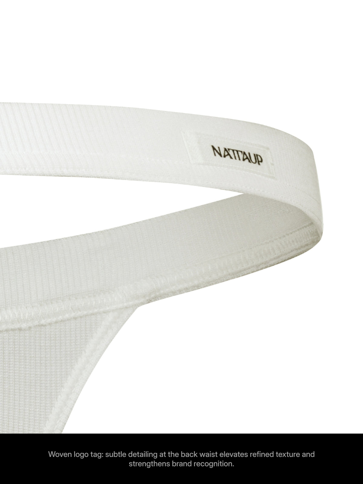 Thong with Removable Rear String & Clear Replacement Strap — image 6