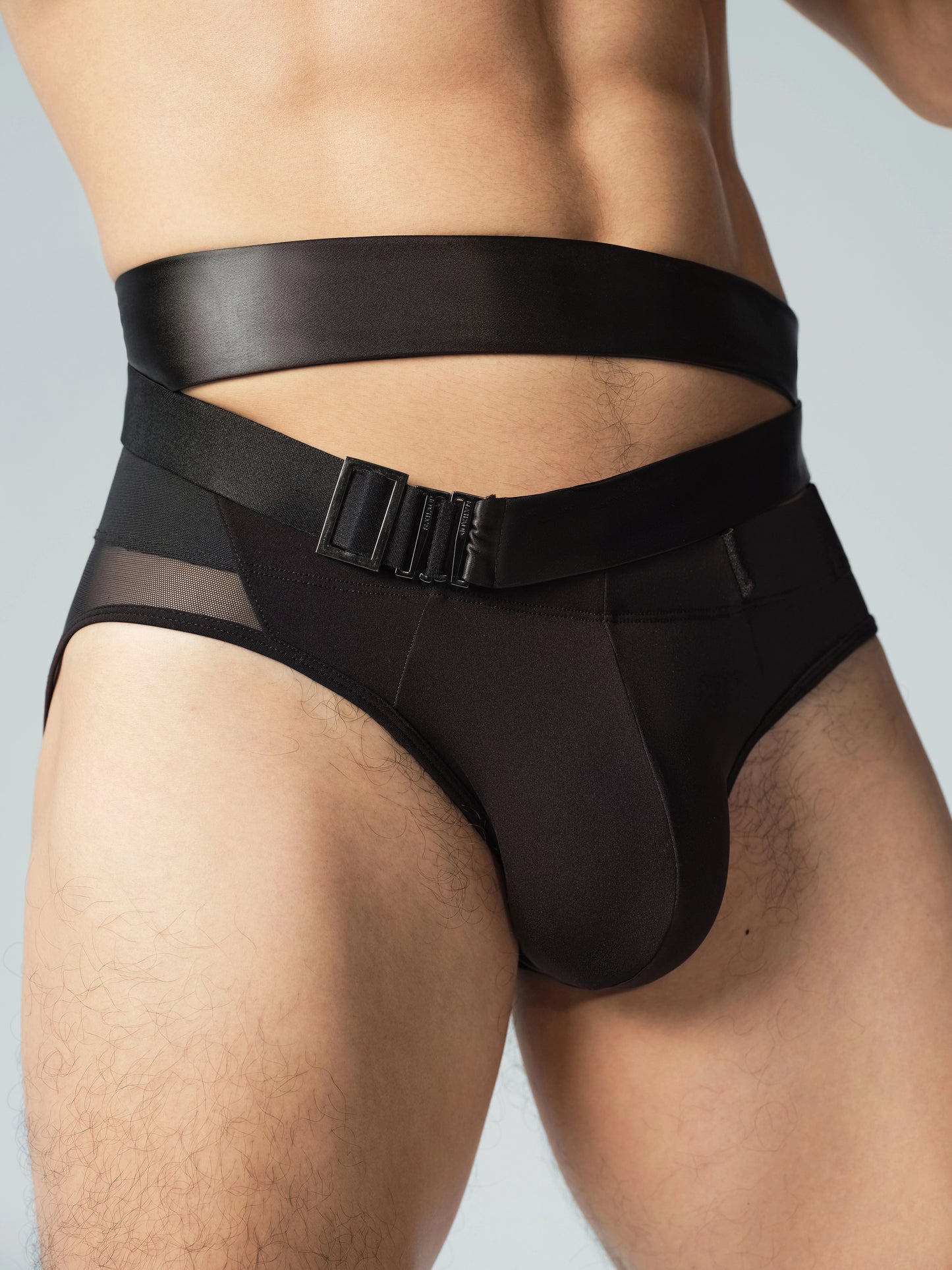 PB-Brief & Tie-Style Belt Set