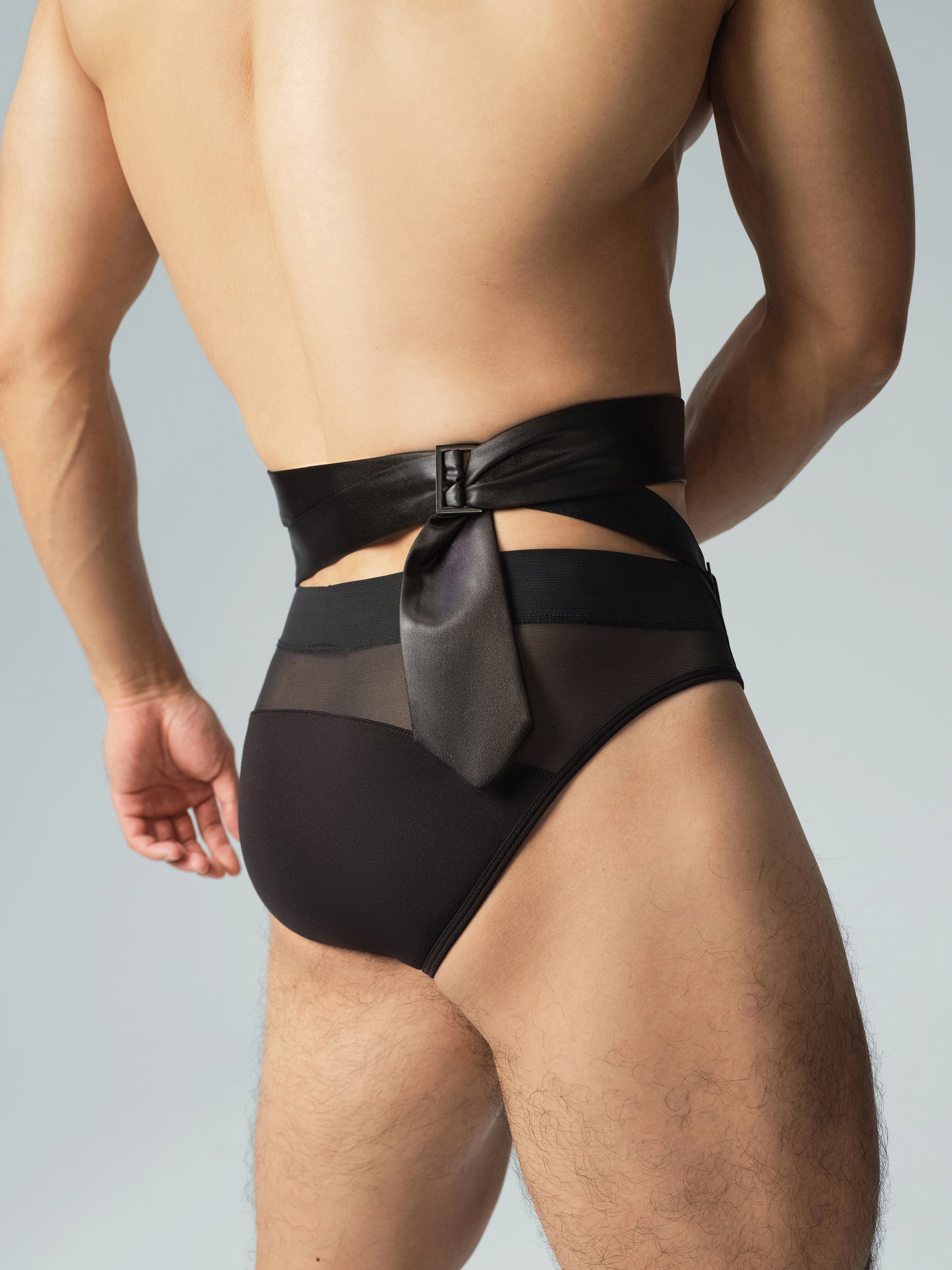 PB-Brief & Tie-Style Belt Set