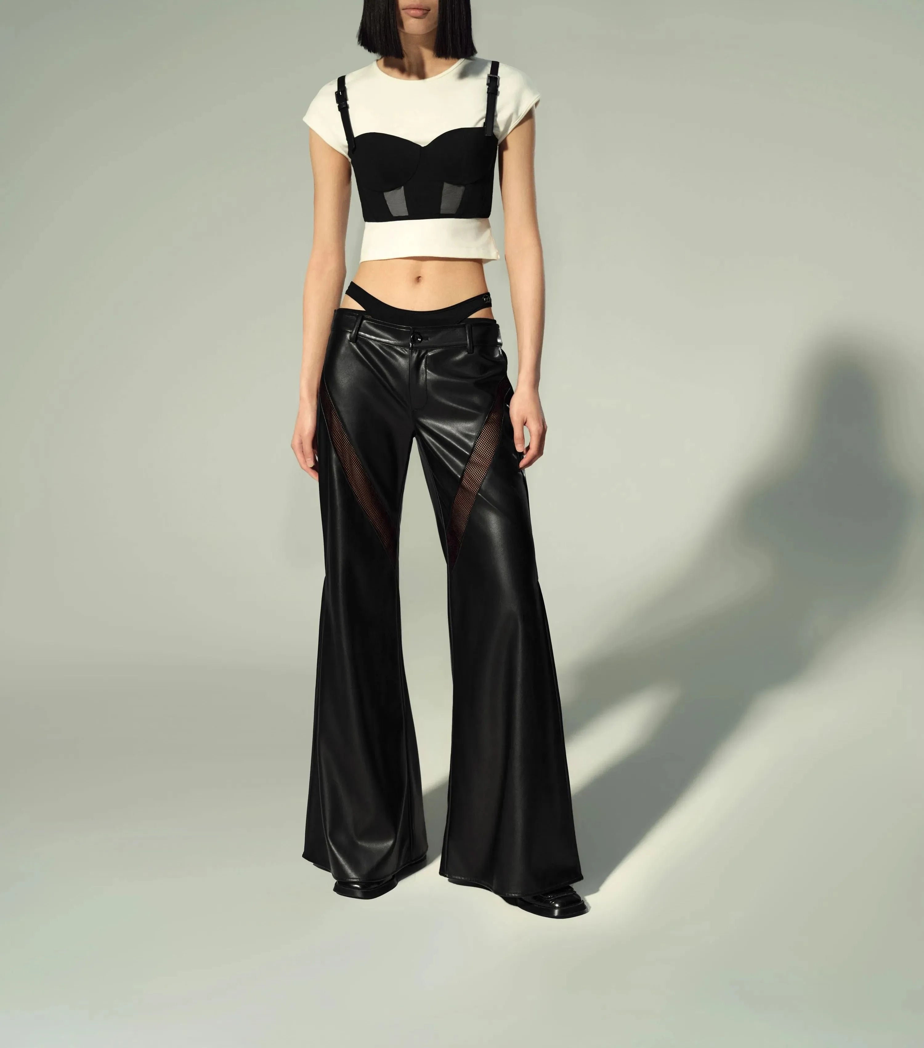 Convertible Strap Bralette & Faux Fur Bra Accessory Set