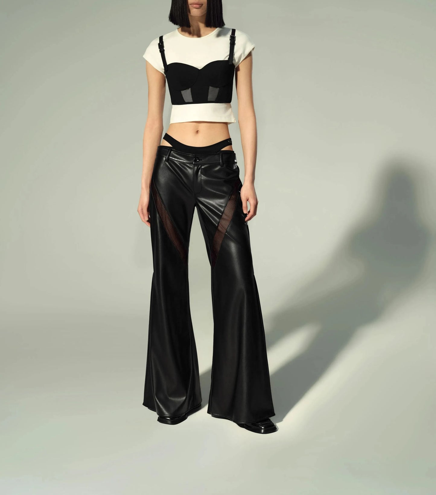 Convertible Strap Bralette & Faux Fur Bra Accessory Set