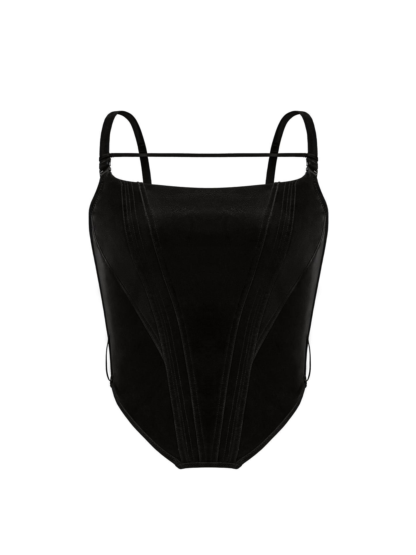 Bone Structured Bra & Faux Fur Bra Accessory Set