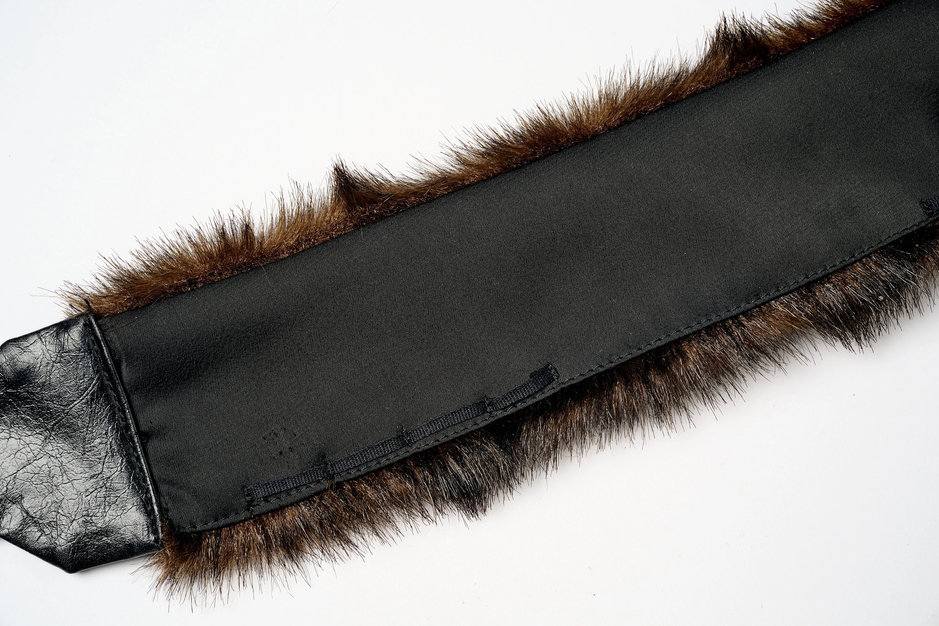 Convertible Strap Bralette & Faux Fur Bra Accessory Set