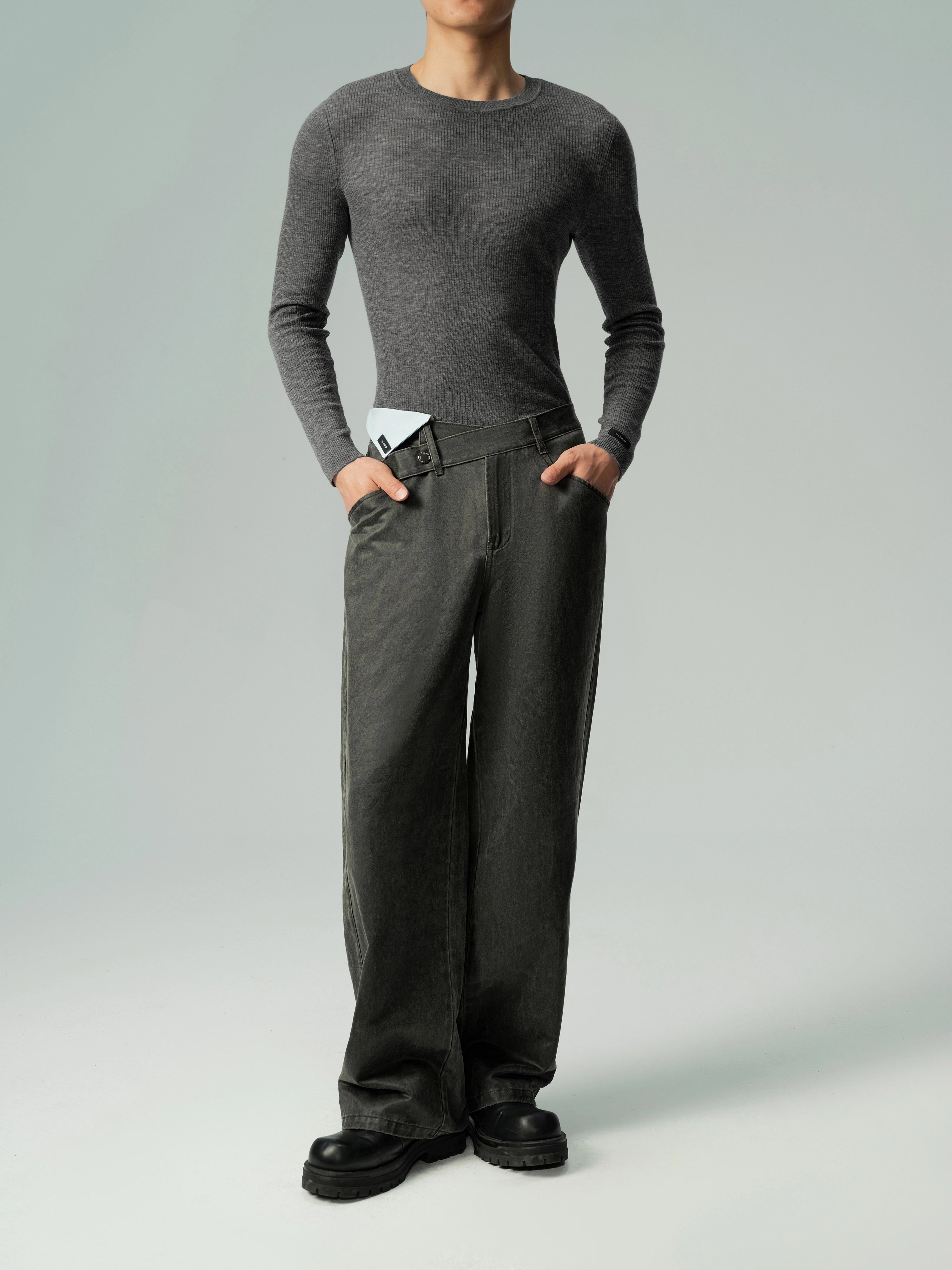 Twill Brief & 2-Piece Logo Scarf Set