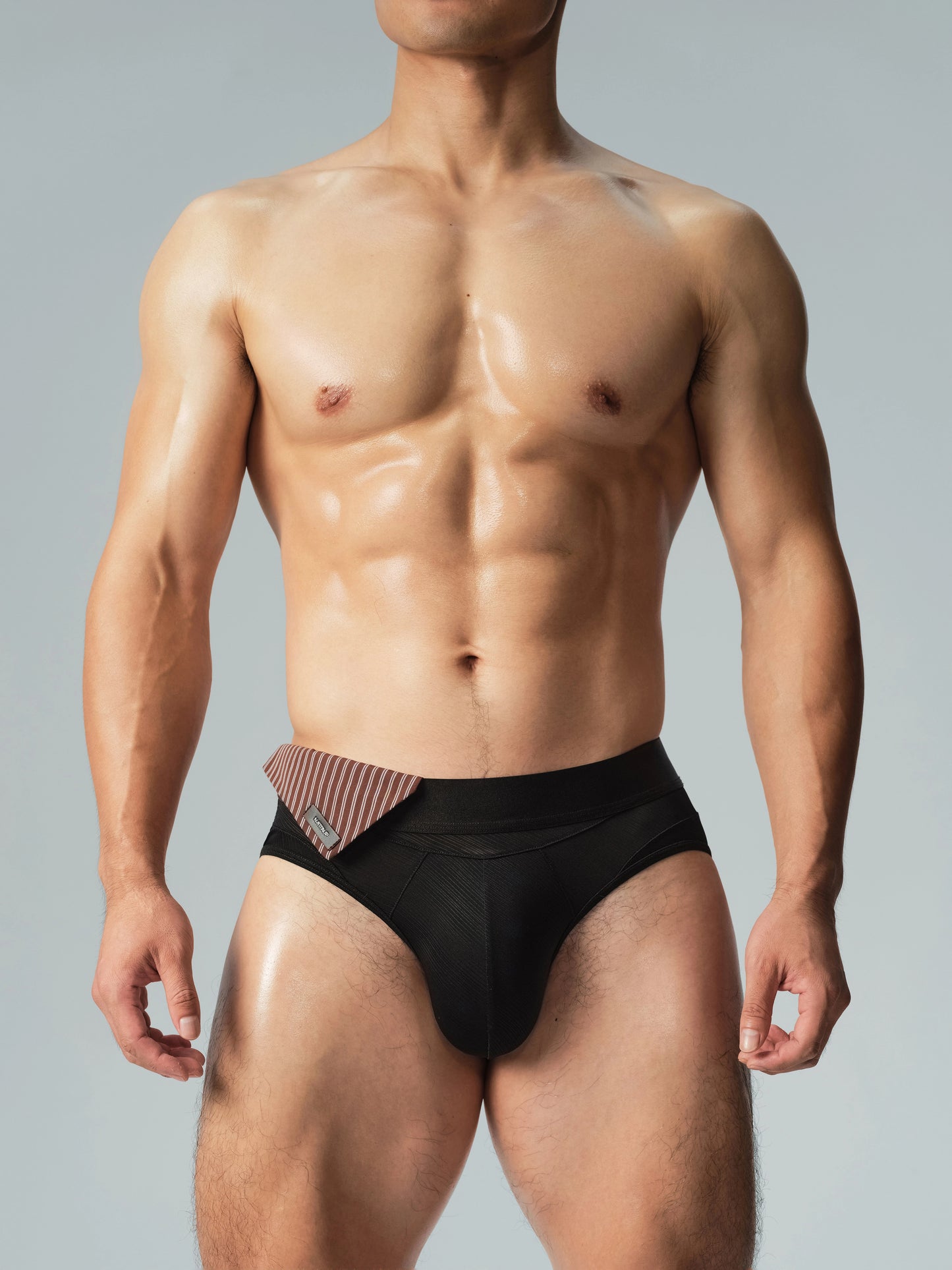 Twill Brief & 2-Piece Logo Scarf Set