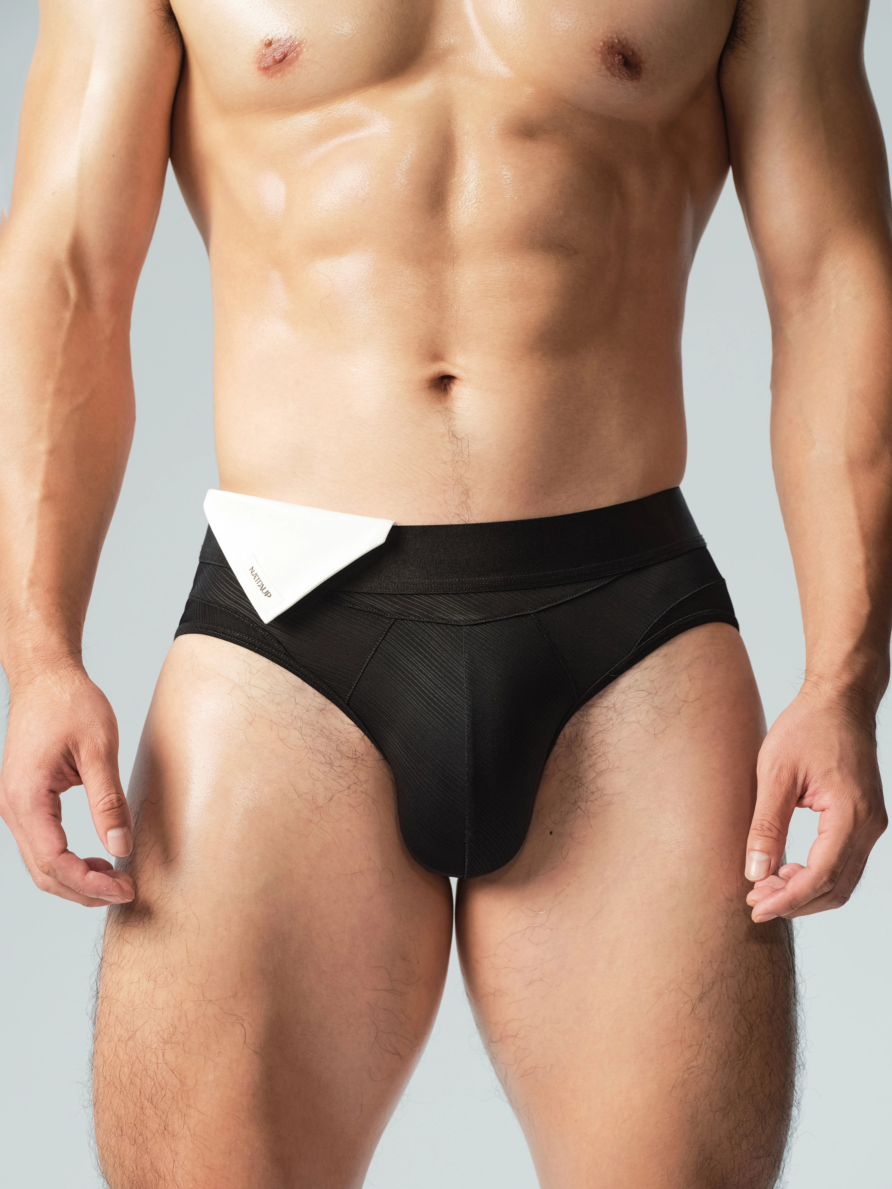 Twill Brief & 2-Piece Logo Scarf Set