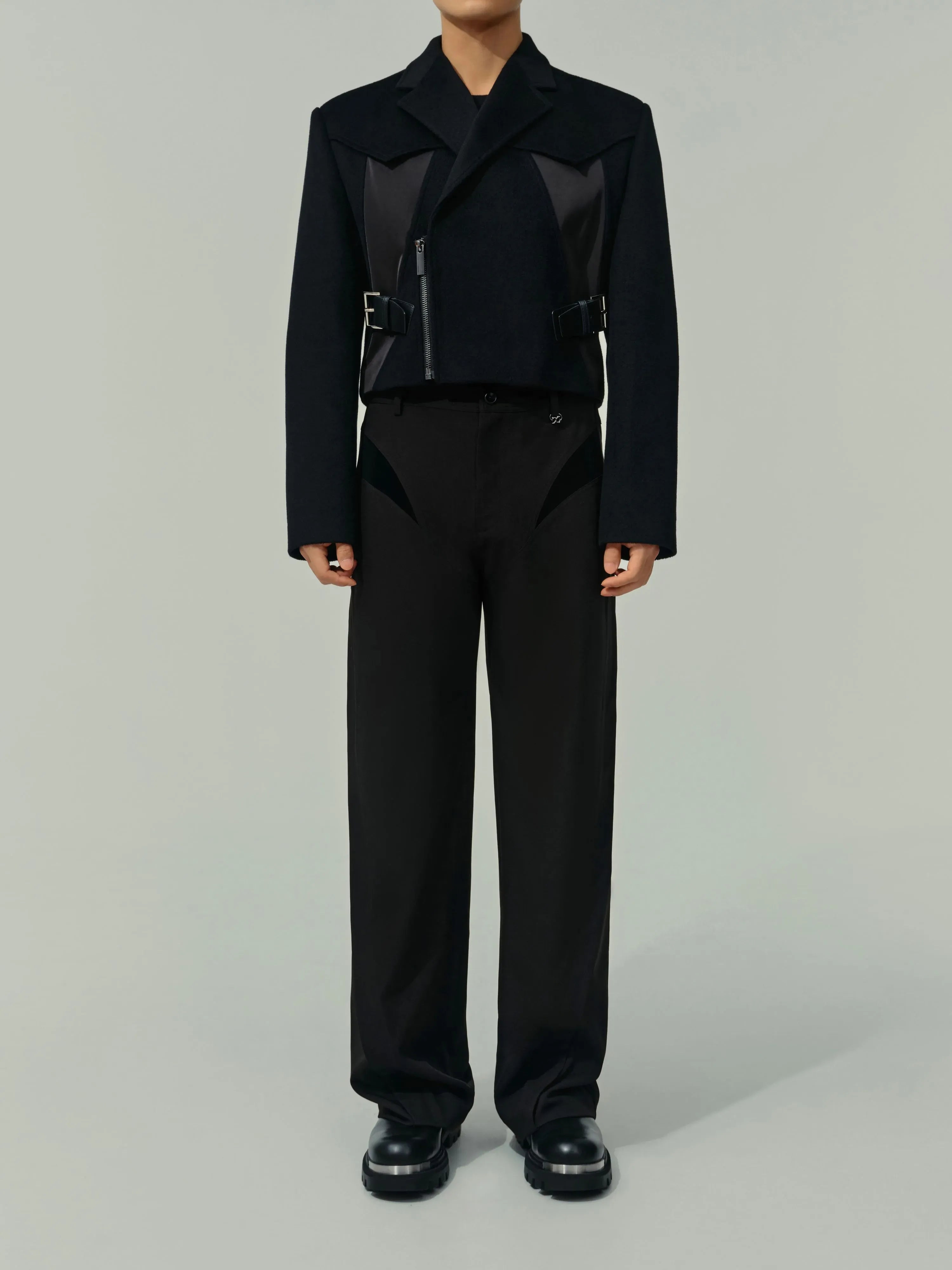 Wool Cropped Jacket