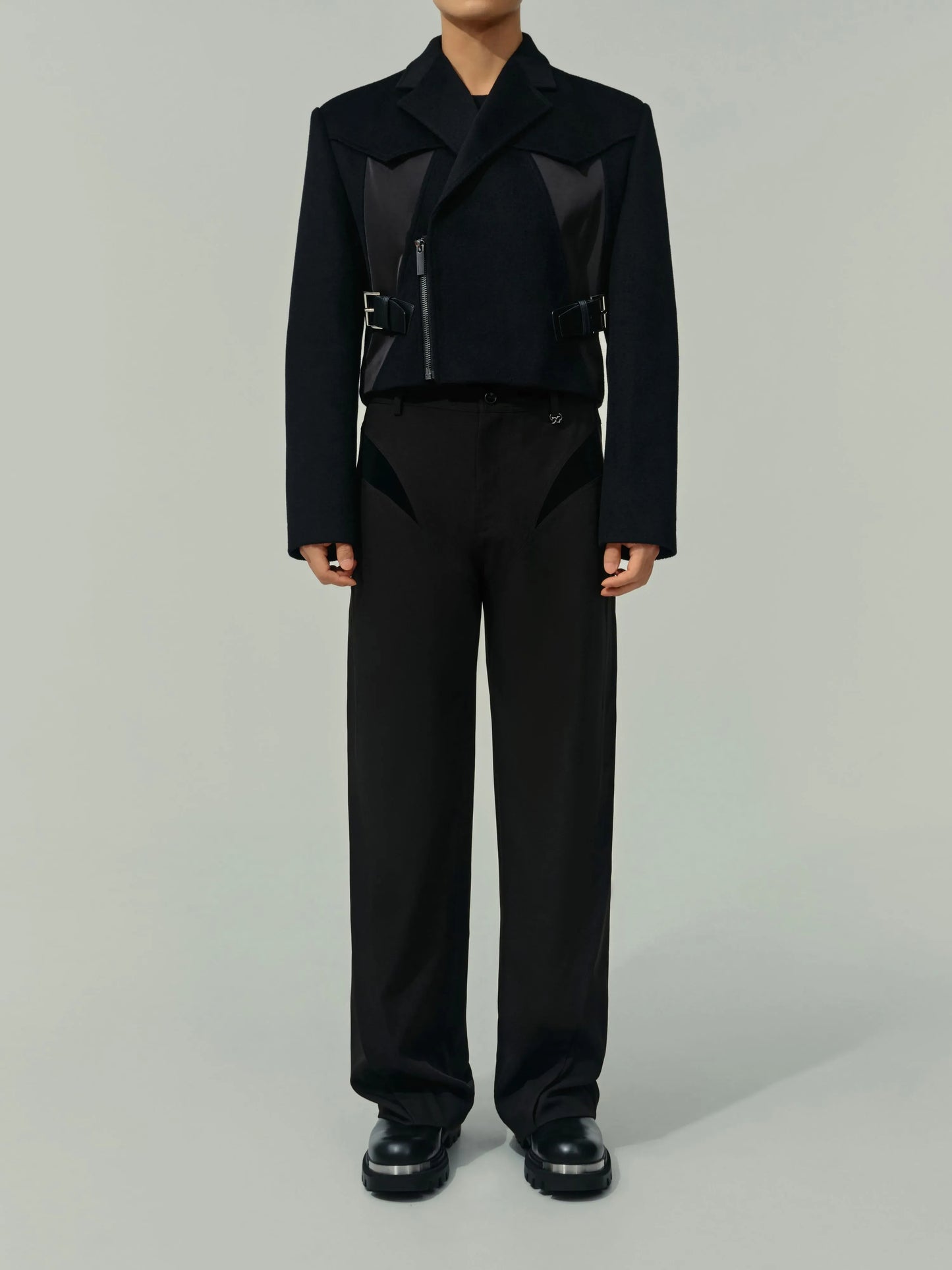 Wool Cropped Jacket