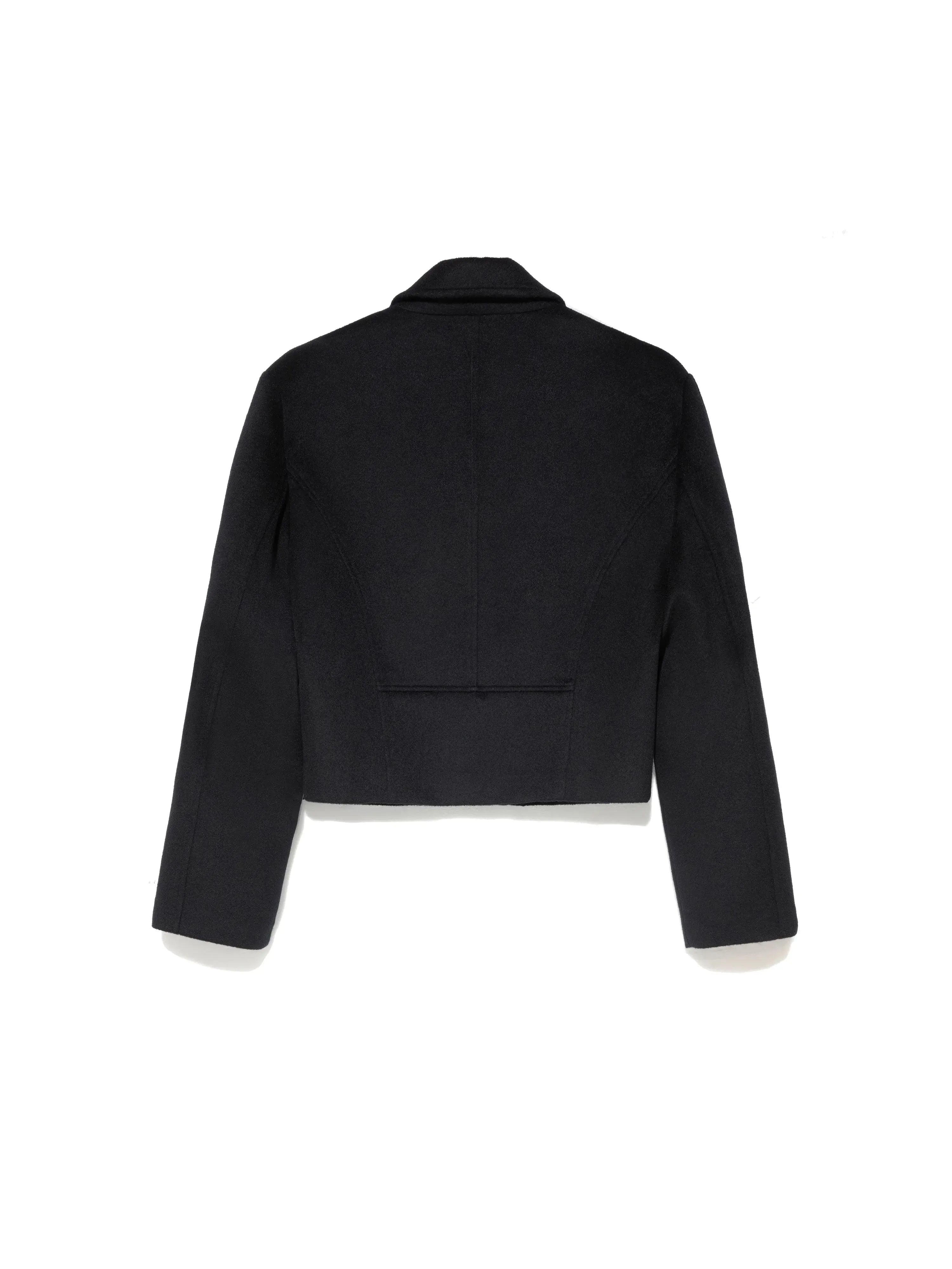 Wool Cropped Jacket