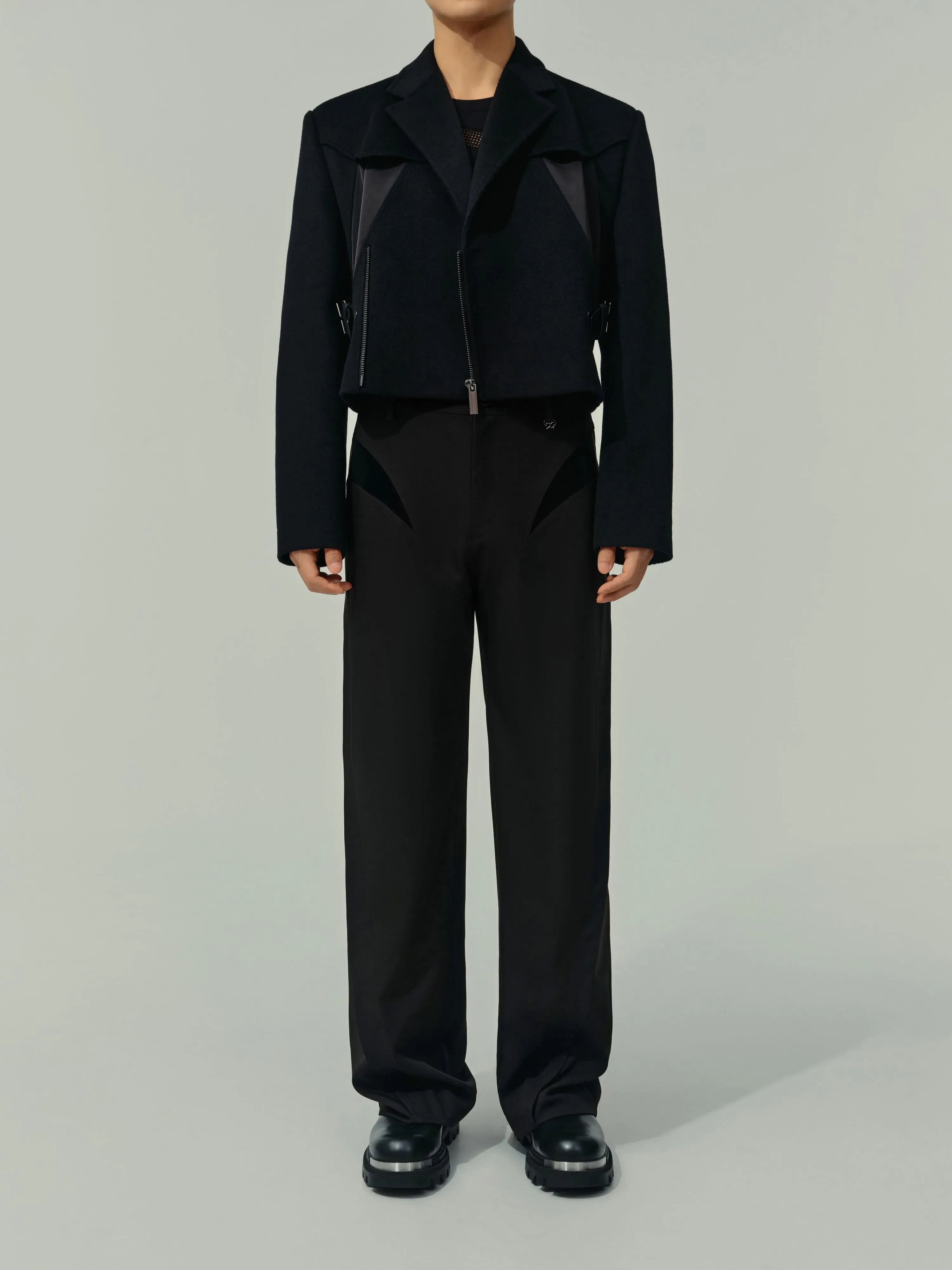 Wool Cropped Jacket