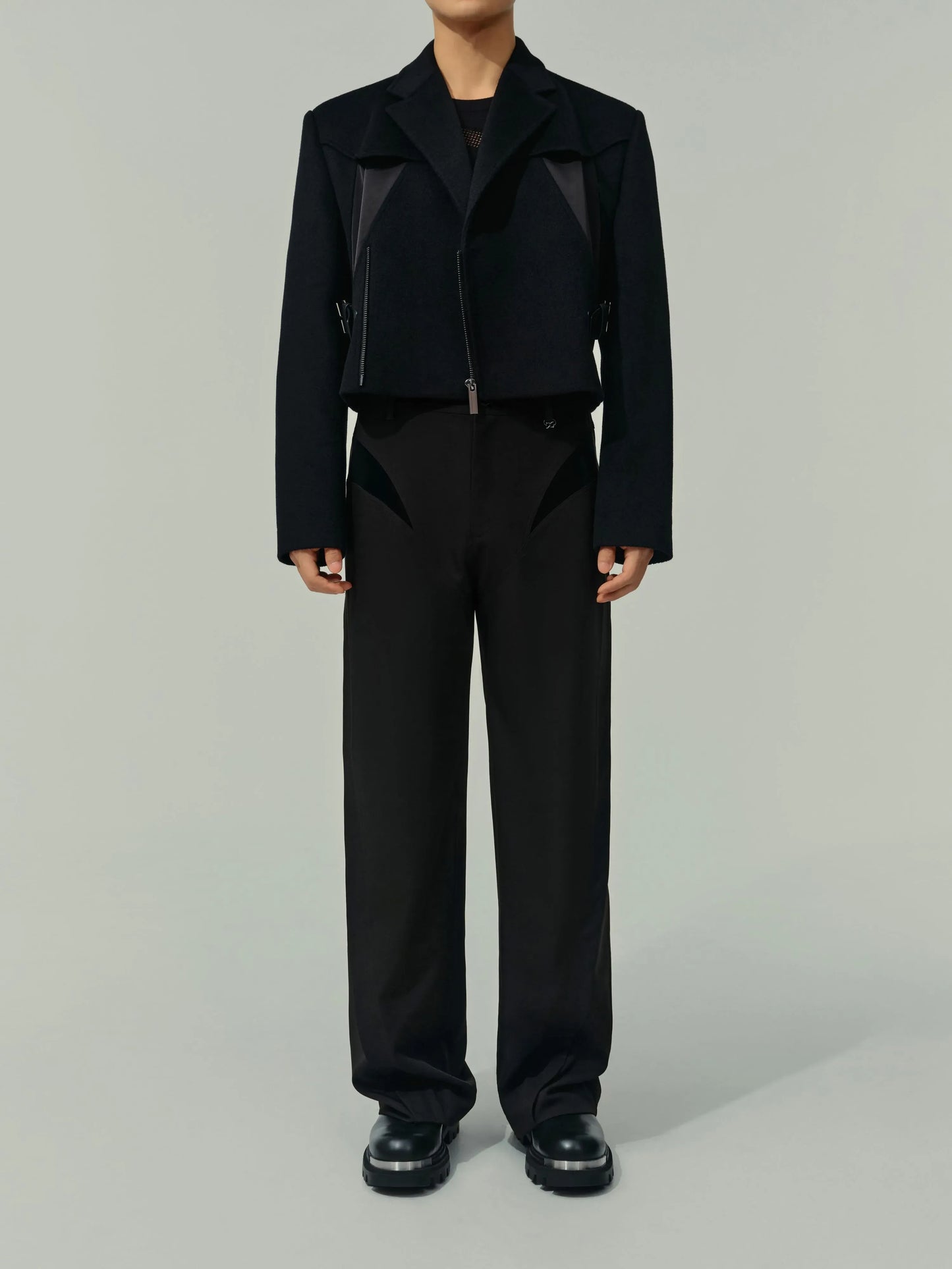 Wool Cropped Jacket
